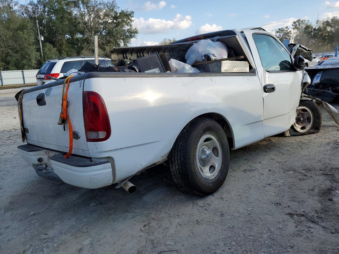 2000 Ford F150 White vin: 1FTZF1723YNA02133
