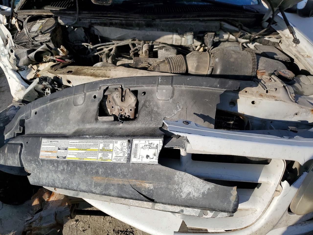 2000 Ford F150 White vin: 1FTZF1723YNA02133