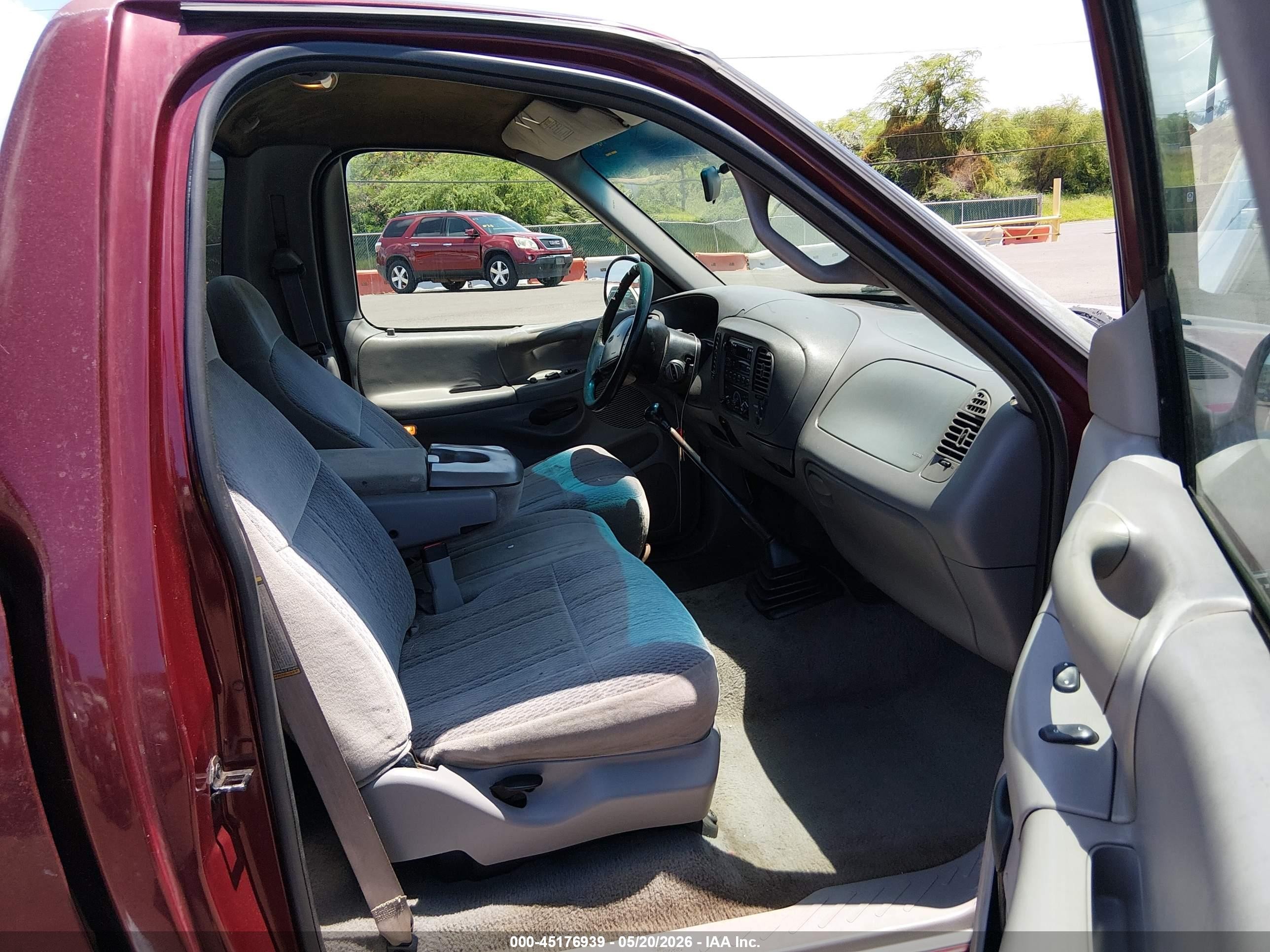 1998 Ford F-150 Standard/xl/xlt Maroon vin: 1FTZF1724WKB61418
