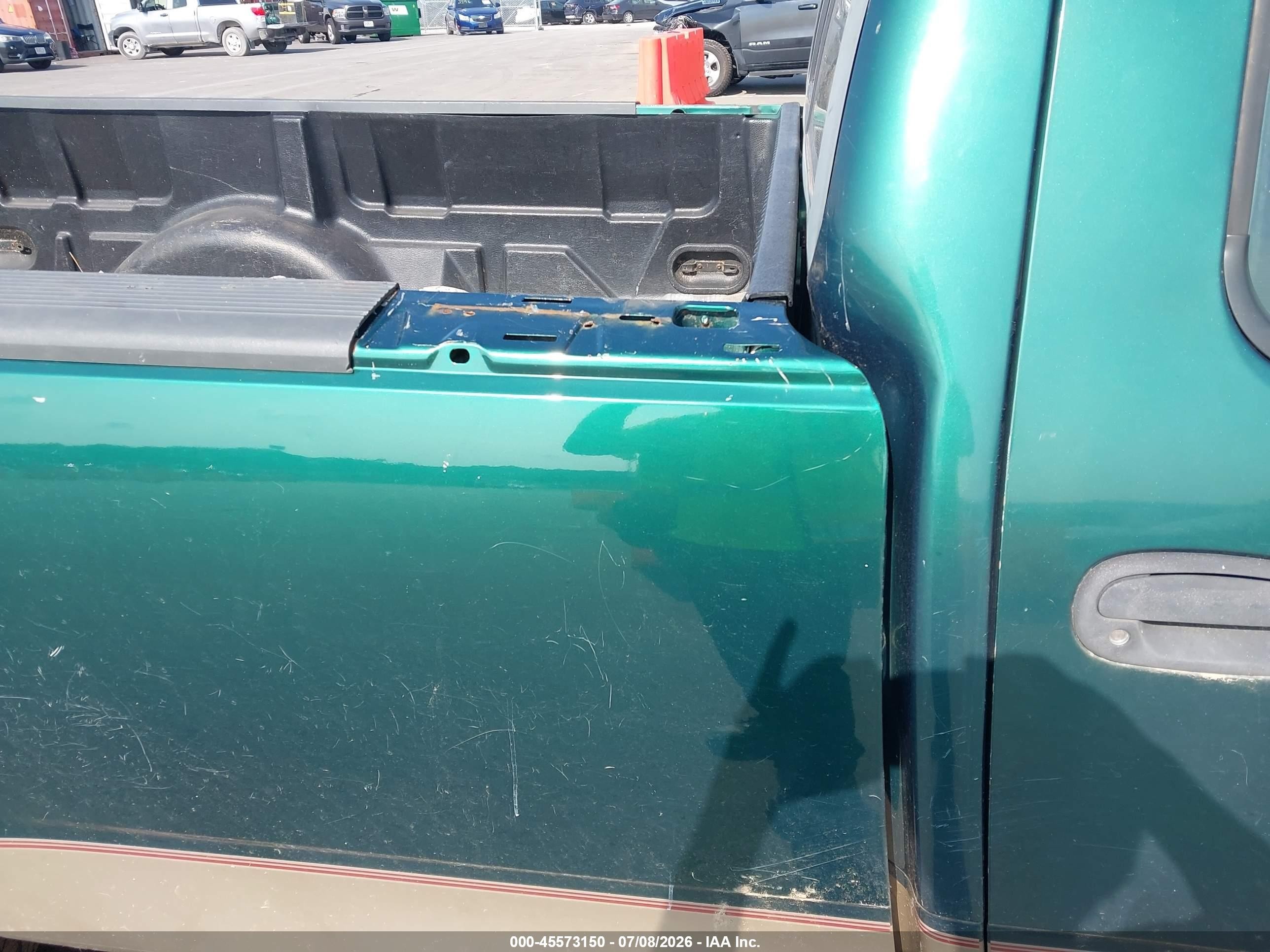 1999 Ford F-150 Work Series/xl/xlt Green vin: 1FTZF1724XKB39601