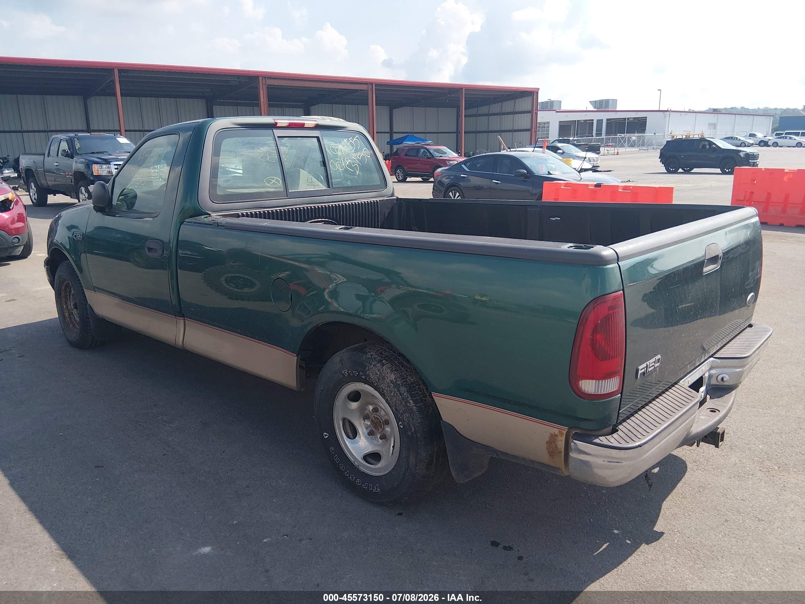 1999 Ford F-150 Work Series/xl/xlt Green vin: 1FTZF1724XKB39601