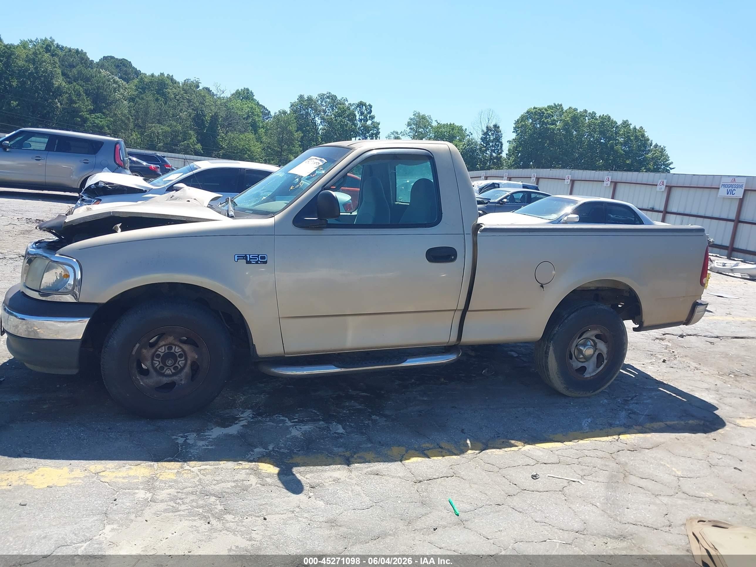 2000 Ford F-150 Work Series/xl/xlt Коричневый vin: 1FTZF1724YNA20642