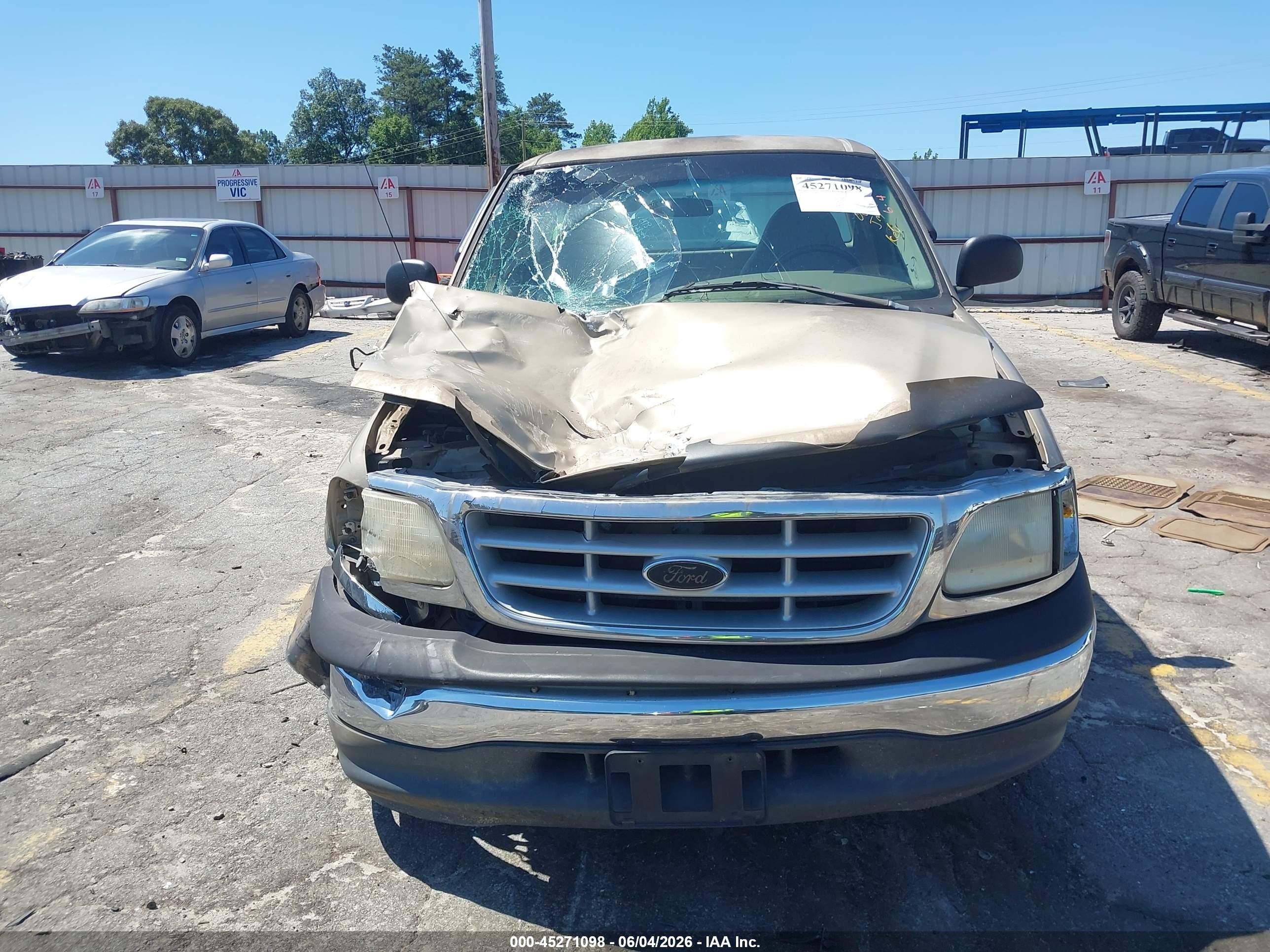 2000 Ford F-150 Work Series/xl/xlt Коричневый vin: 1FTZF1724YNA20642