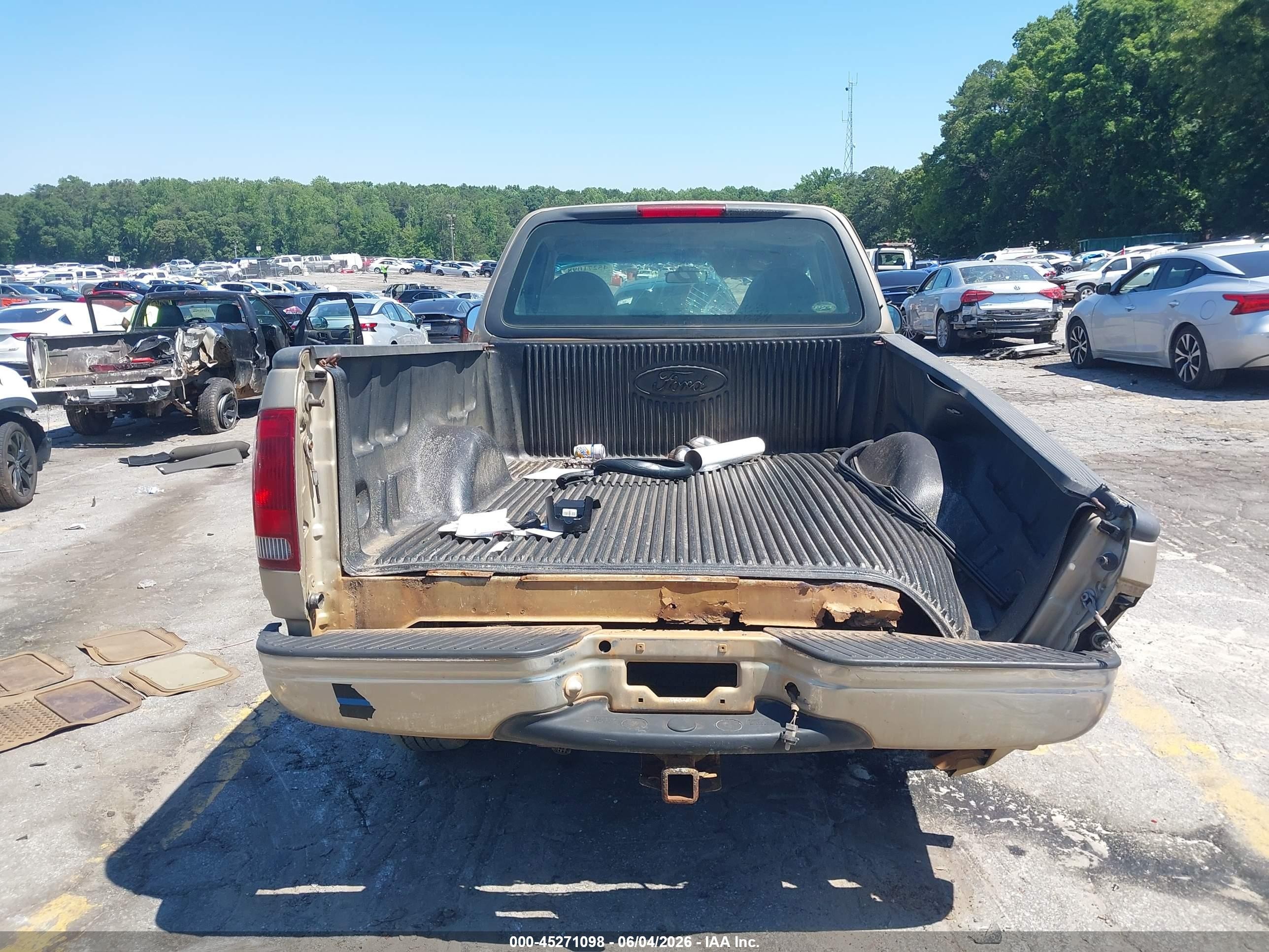 2000 Ford F-150 Work Series/xl/xlt Коричневый vin: 1FTZF1724YNA20642