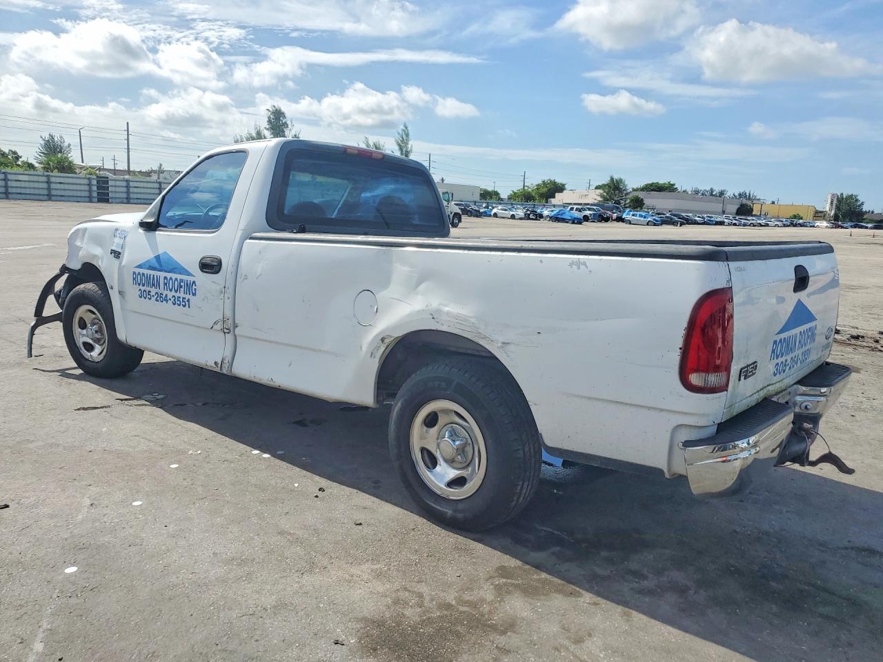 2000 Ford F150 White vin: 1FTZF1724YNB30252