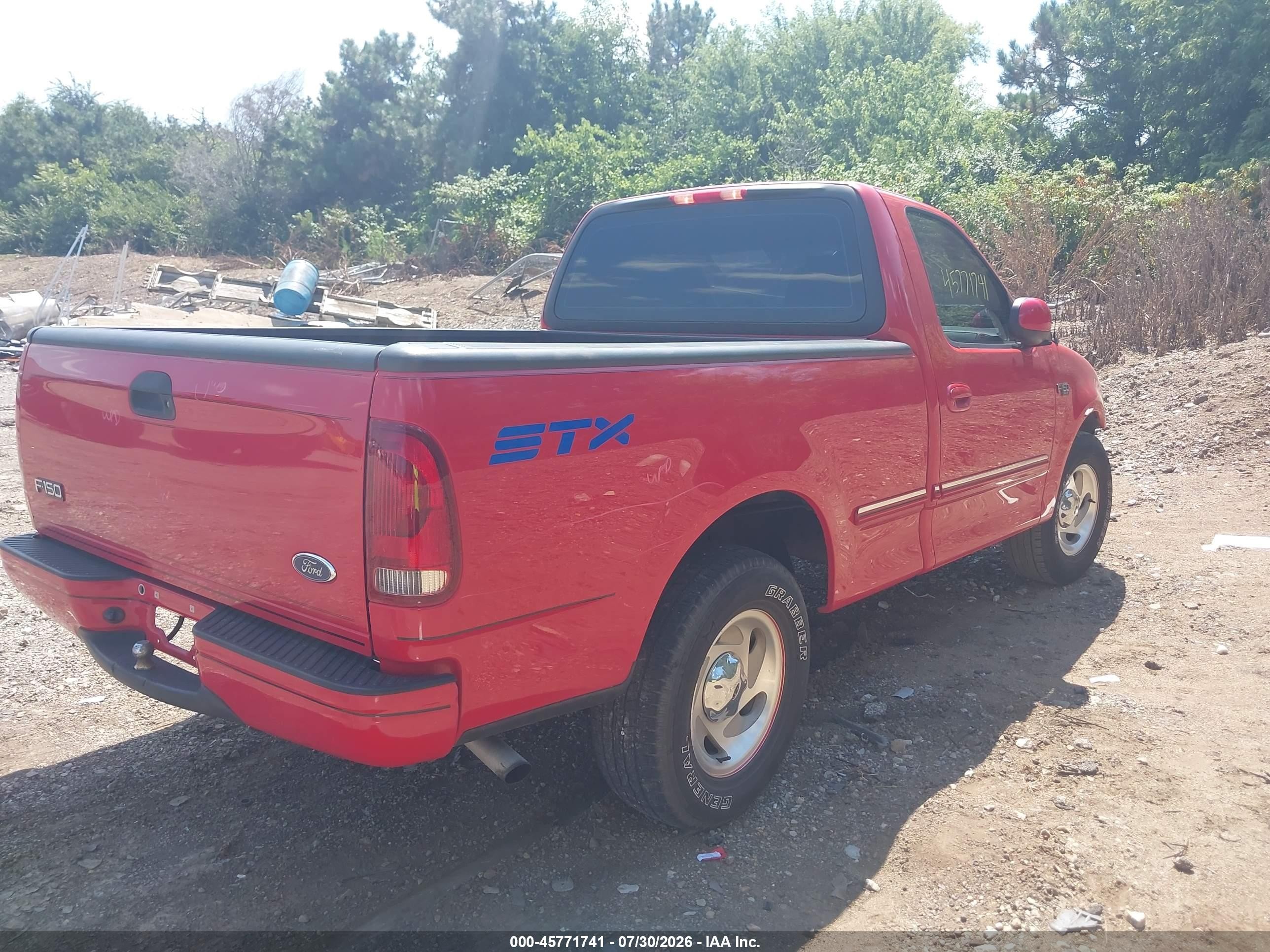 1998 Ford F-150 Standard/xl/xlt Красный vin: 1FTZF1725WNA82662