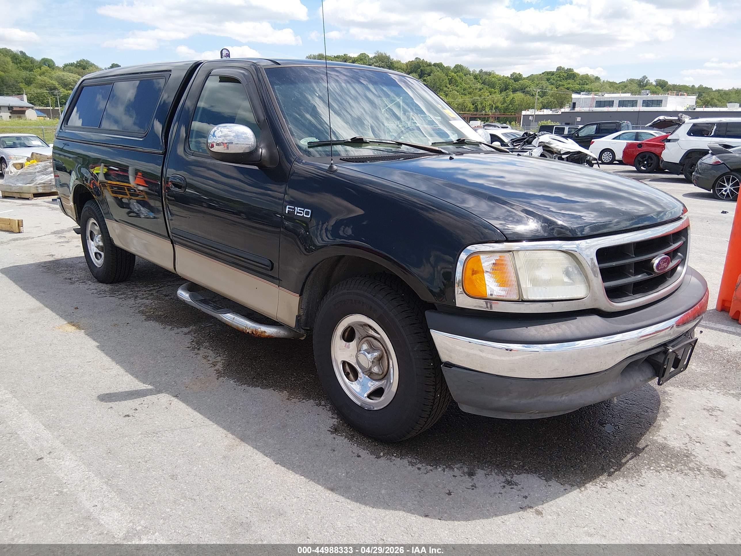 2000 Ford F-150 Work Series/xl/xlt Black vin: 1FTZF1725YNB48419