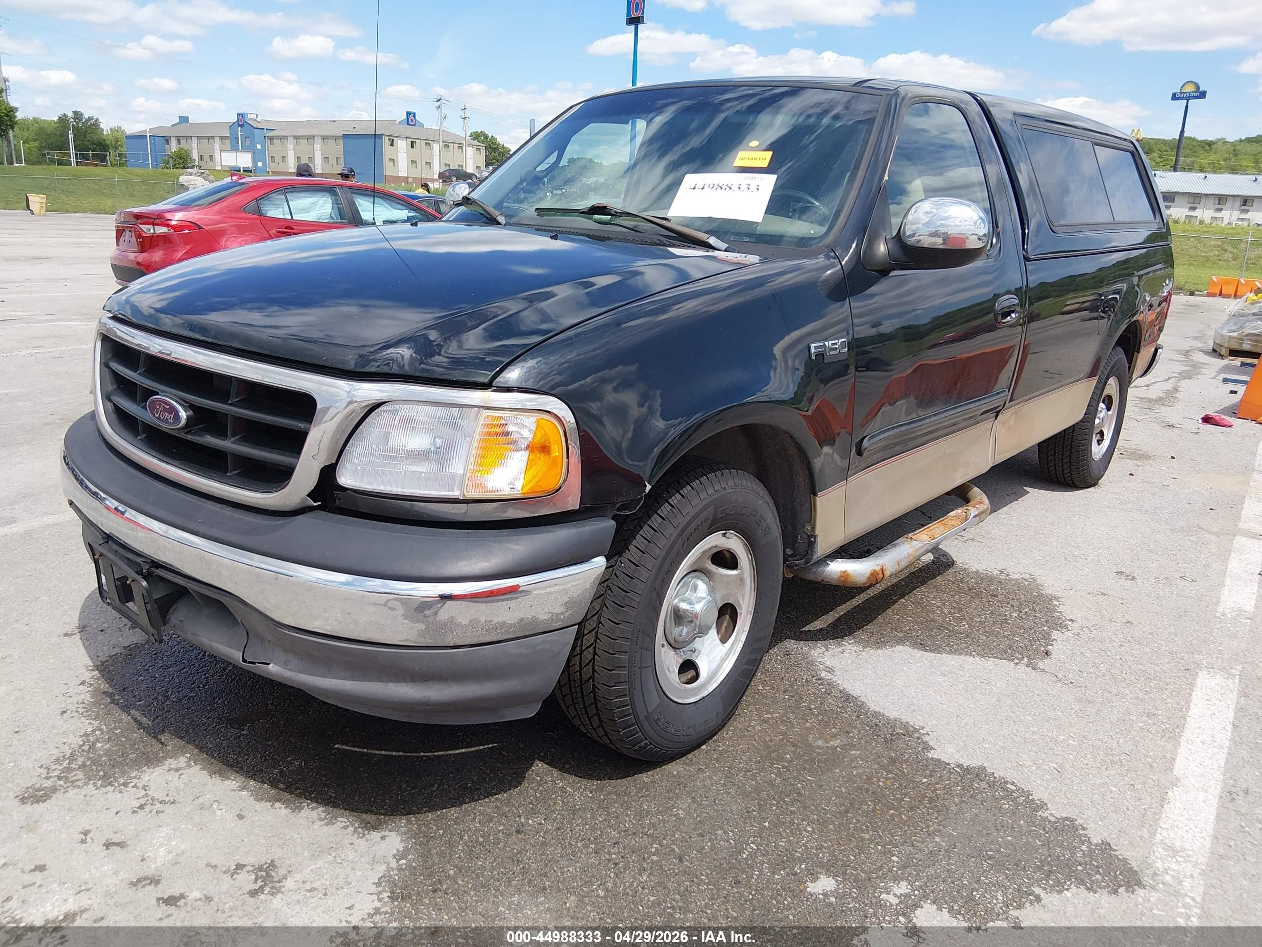 2000 Ford F-150 Work Series/xl/xlt Black vin: 1FTZF1725YNB48419