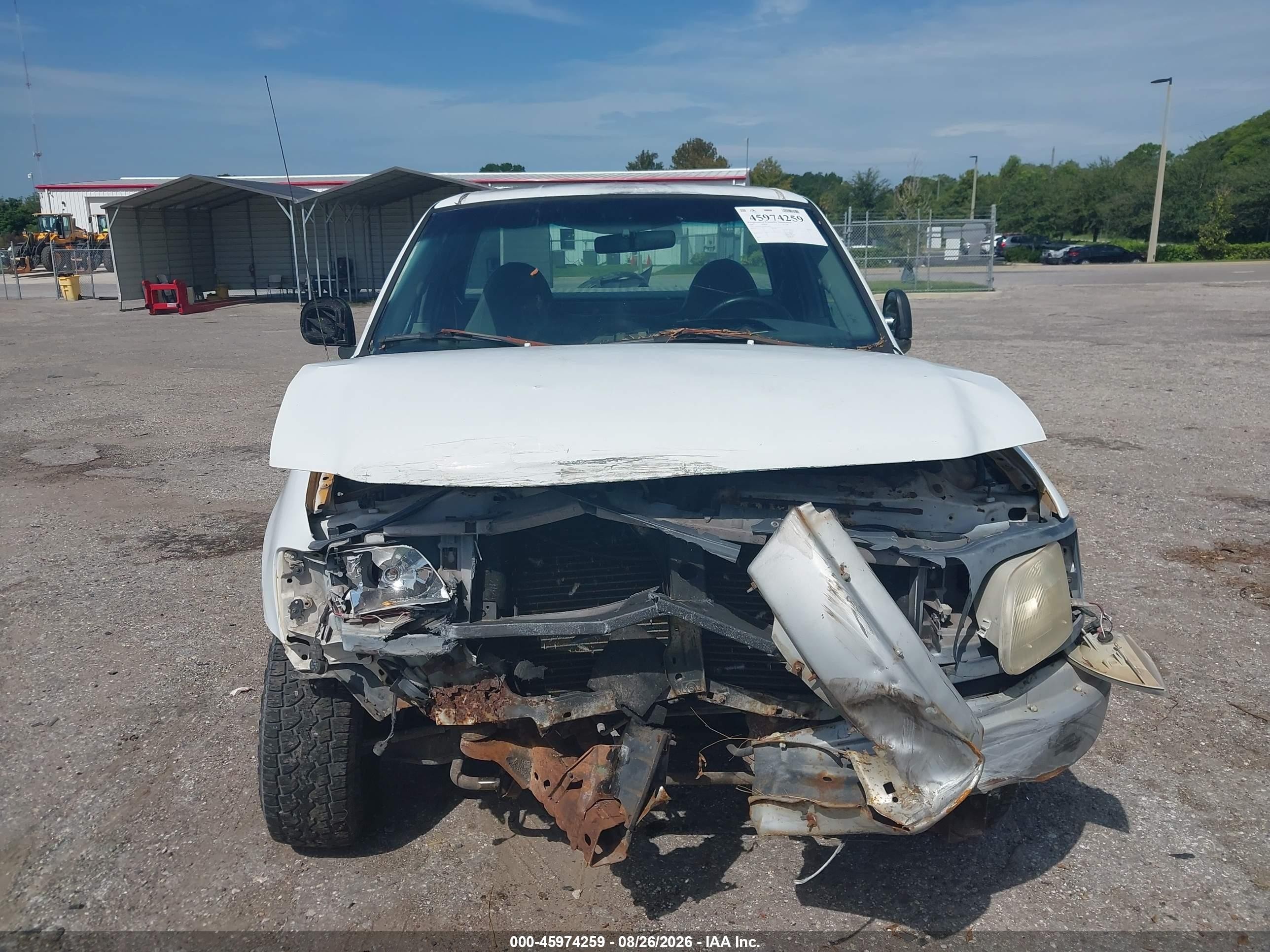2000 Ford F-150 Work Series/xl/xlt White vin: 1FTZF1725YNB77094