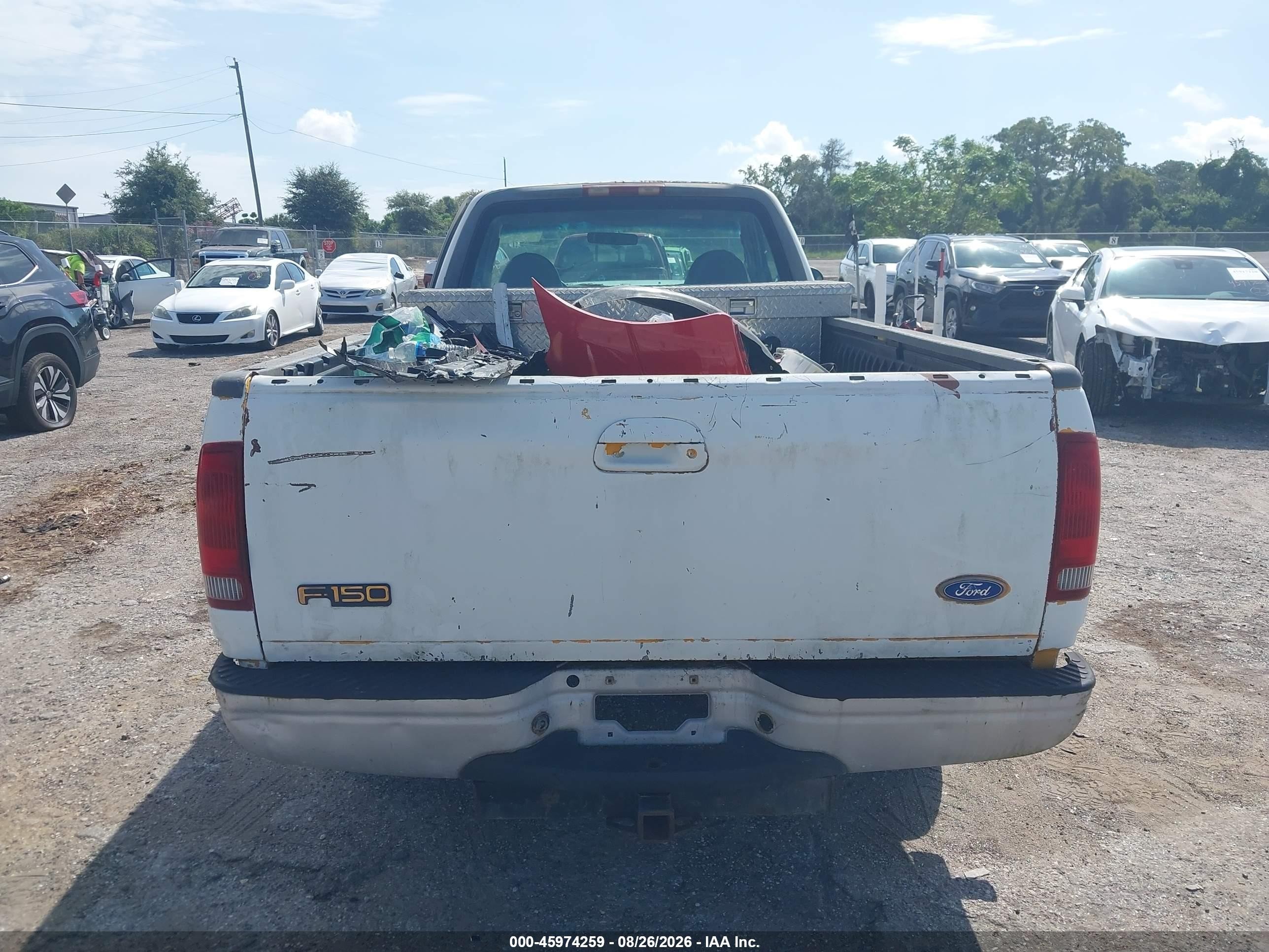 2000 Ford F-150 Work Series/xl/xlt White vin: 1FTZF1725YNB77094