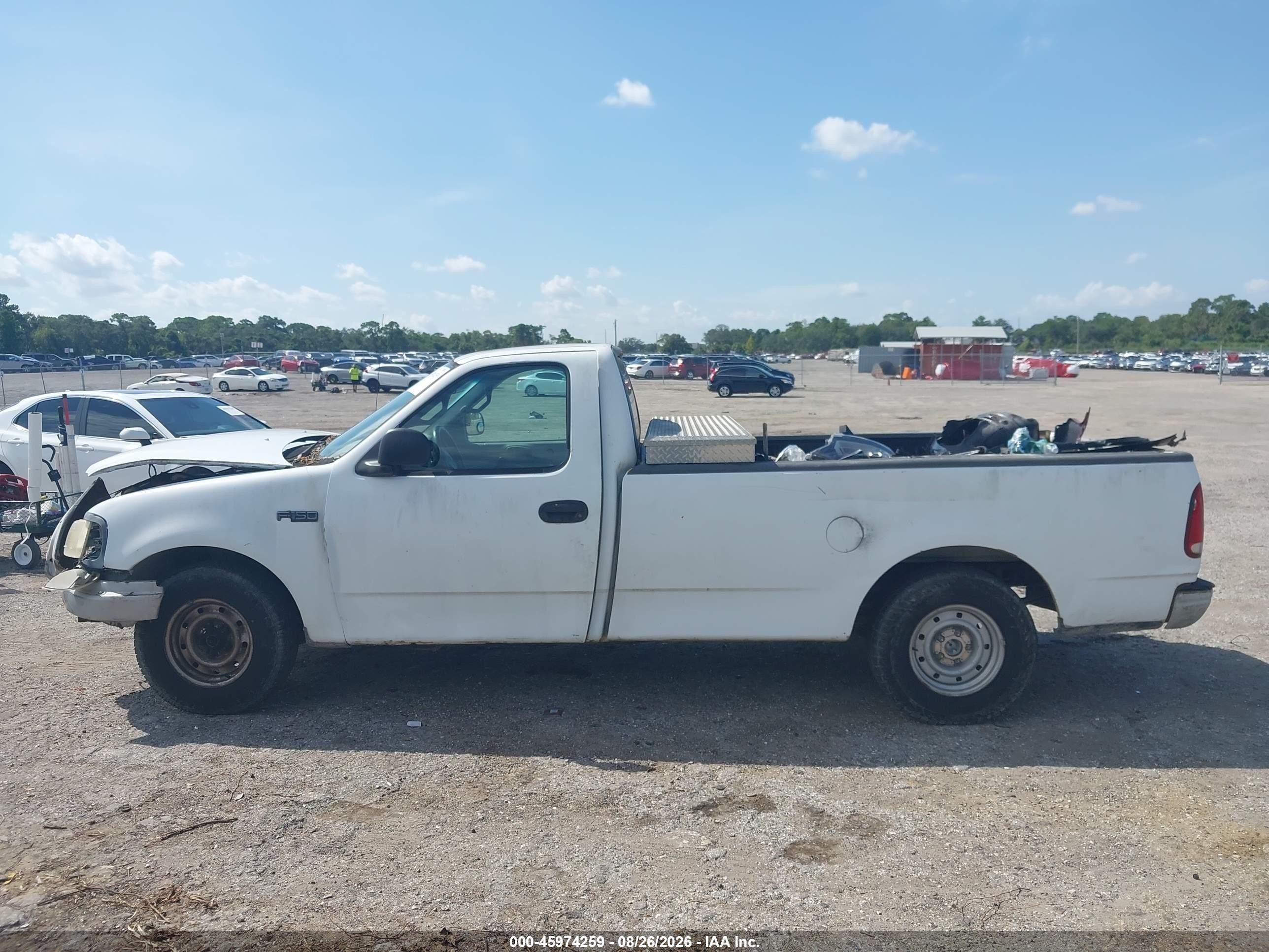 2000 Ford F-150 Work Series/xl/xlt White vin: 1FTZF1725YNB77094
