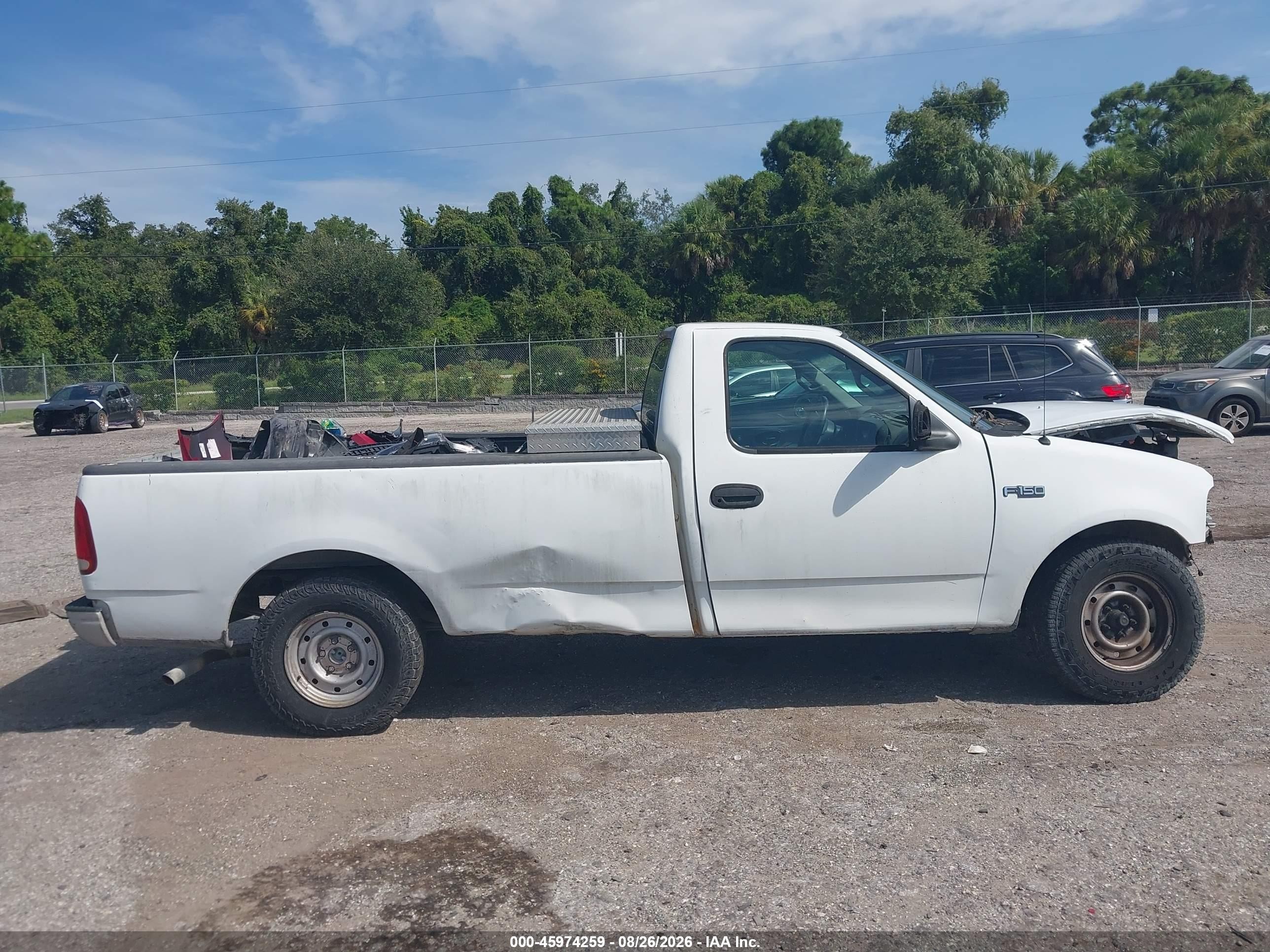2000 Ford F-150 Work Series/xl/xlt White vin: 1FTZF1725YNB77094