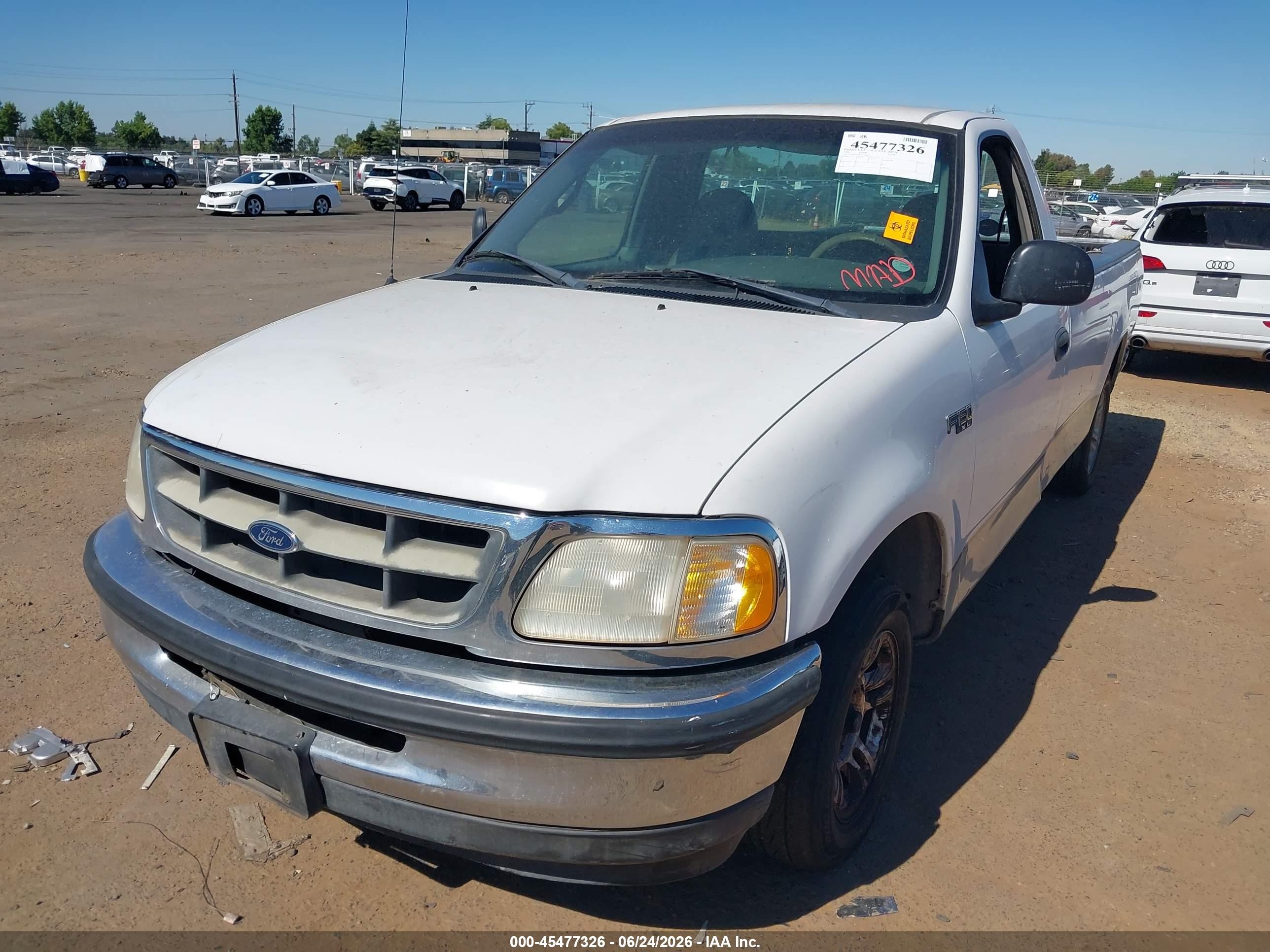 1998 Ford F-150 Standard/xl/xlt White vin: 1FTZF1726WKC35485