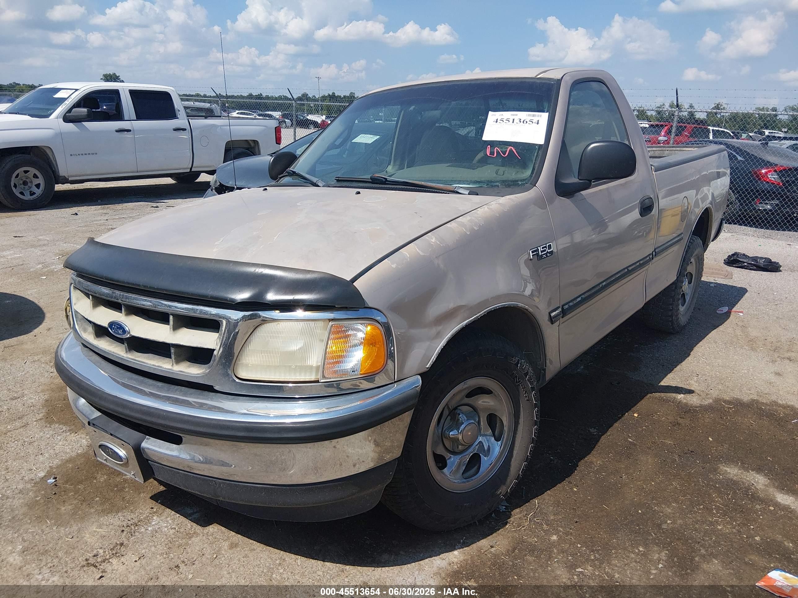 1998 Ford F-150 Standard/xl/xlt Tan vin: 1FTZF1726WNB20481