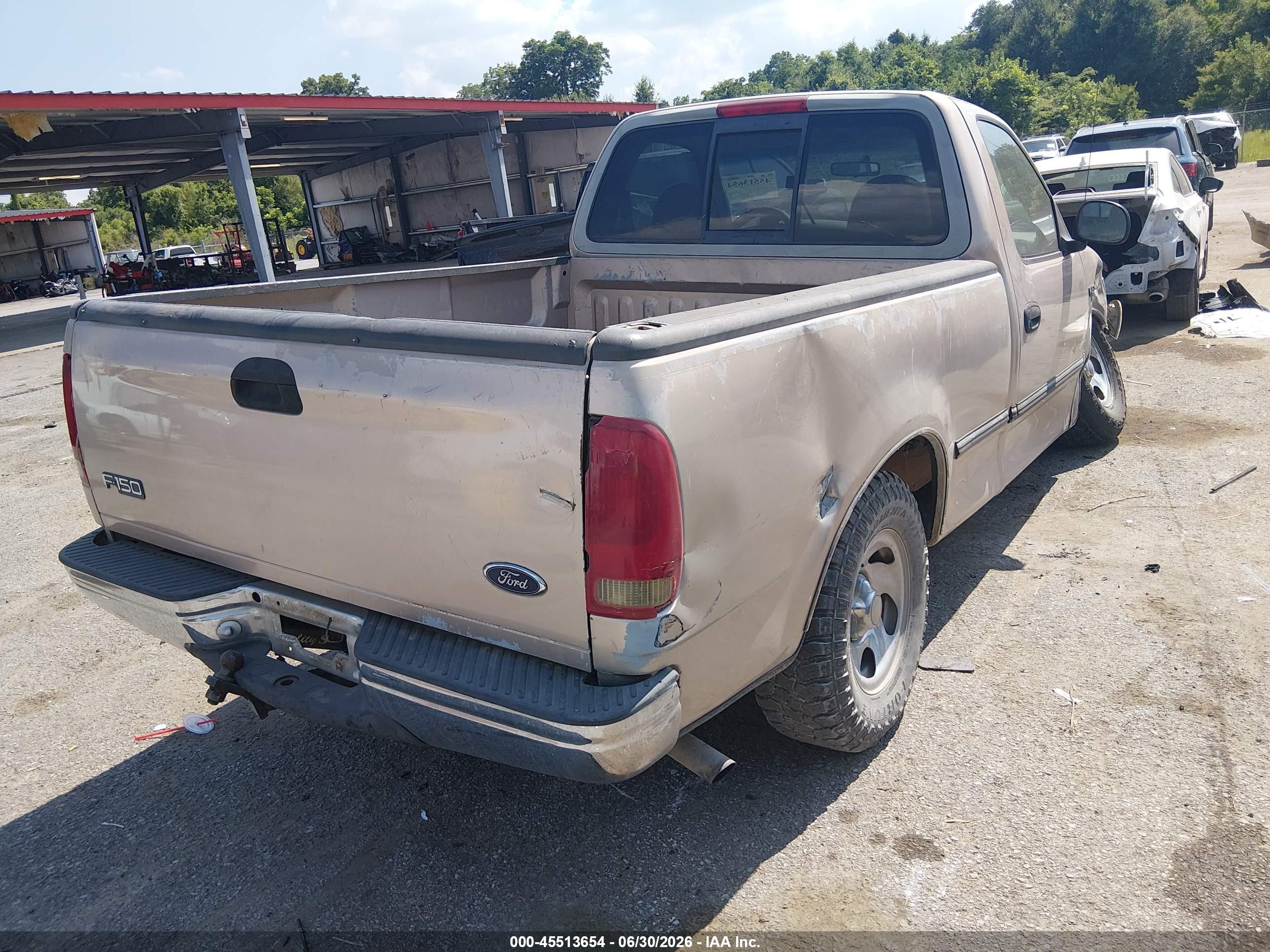 1998 Ford F-150 Standard/xl/xlt Tan vin: 1FTZF1726WNB20481