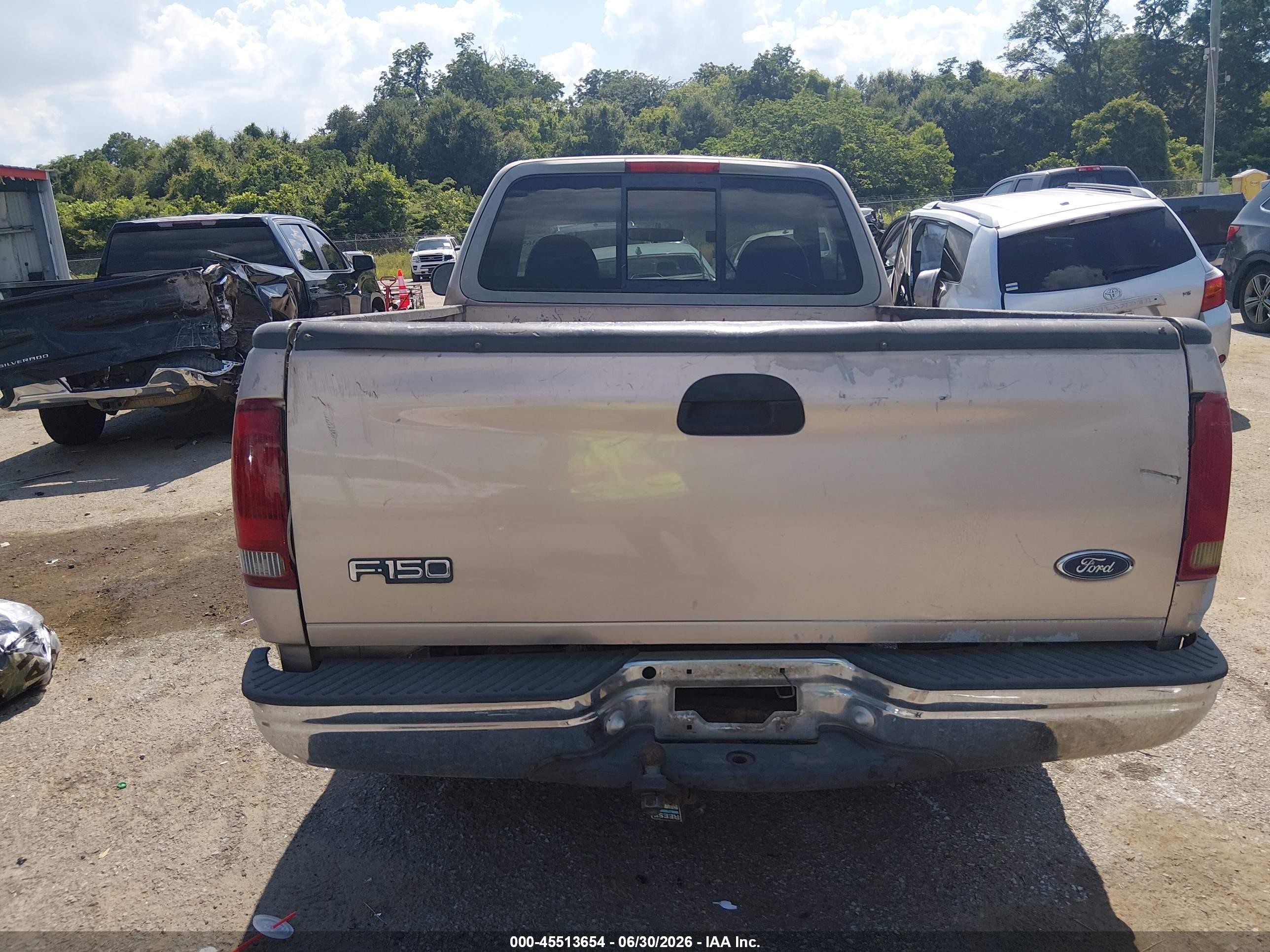 1998 Ford F-150 Standard/xl/xlt Tan vin: 1FTZF1726WNB20481