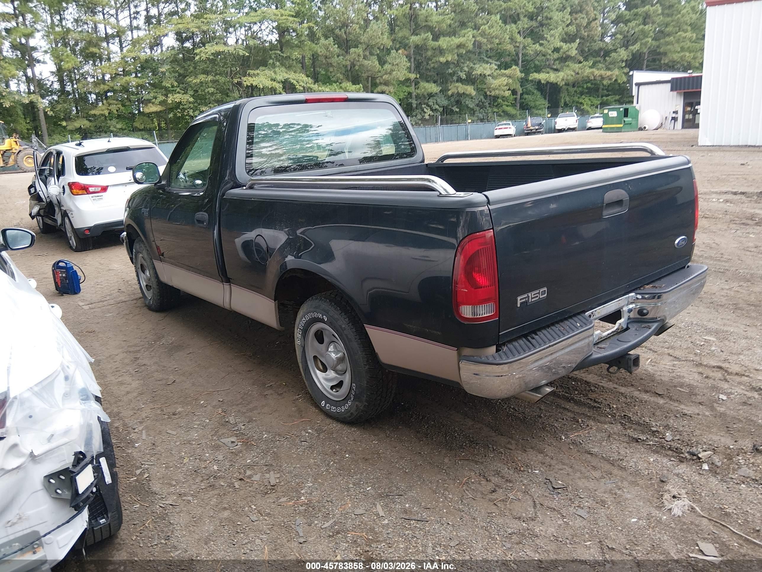 1998 Ford F-150 Standard/xl/xlt Blue vin: 1FTZF1726WNC14618