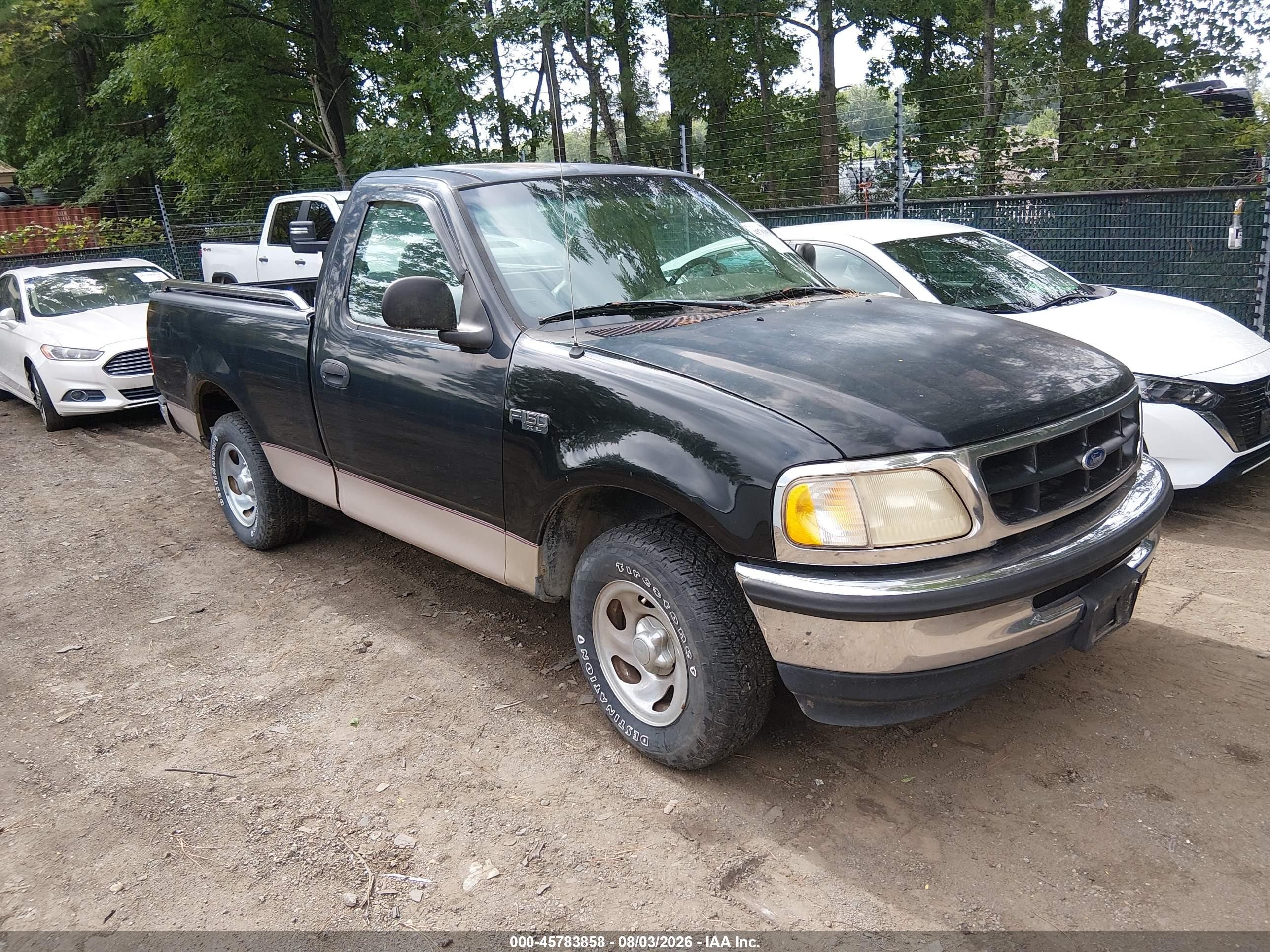 1998 Ford F-150 Standard/xl/xlt Blue vin: 1FTZF1726WNC14618