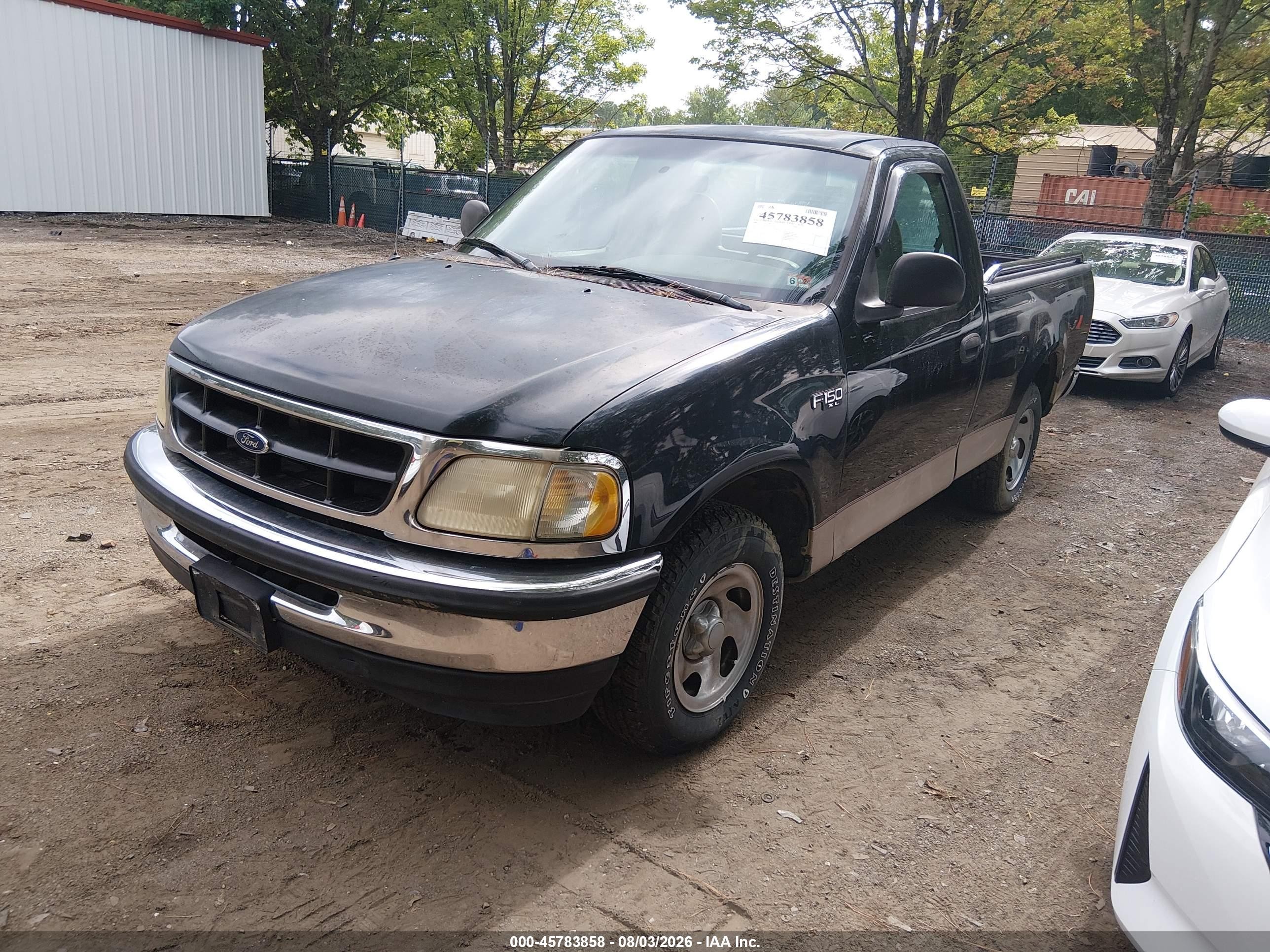 1998 Ford F-150 Standard/xl/xlt Blue vin: 1FTZF1726WNC14618