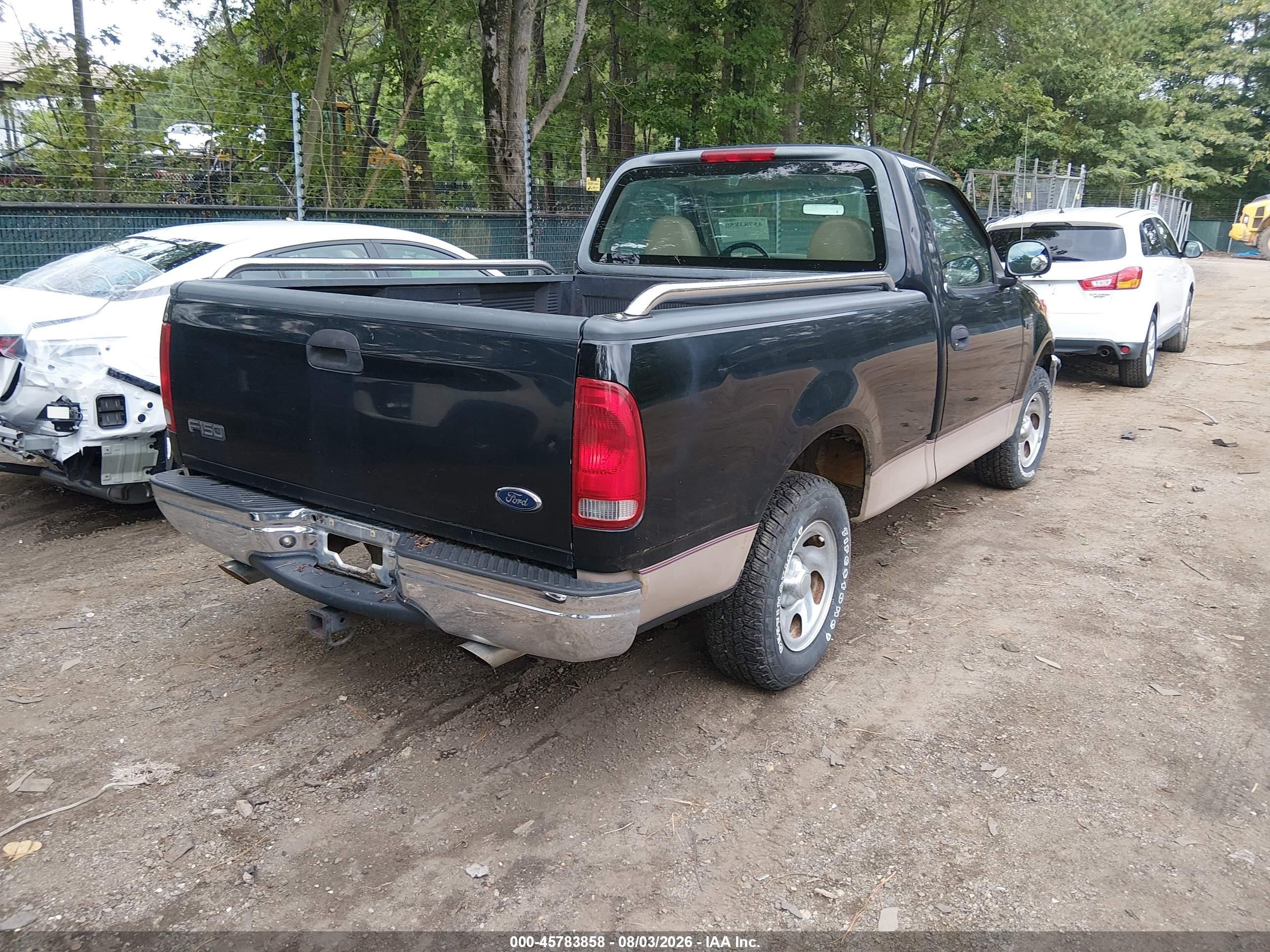 1998 Ford F-150 Standard/xl/xlt Blue vin: 1FTZF1726WNC14618