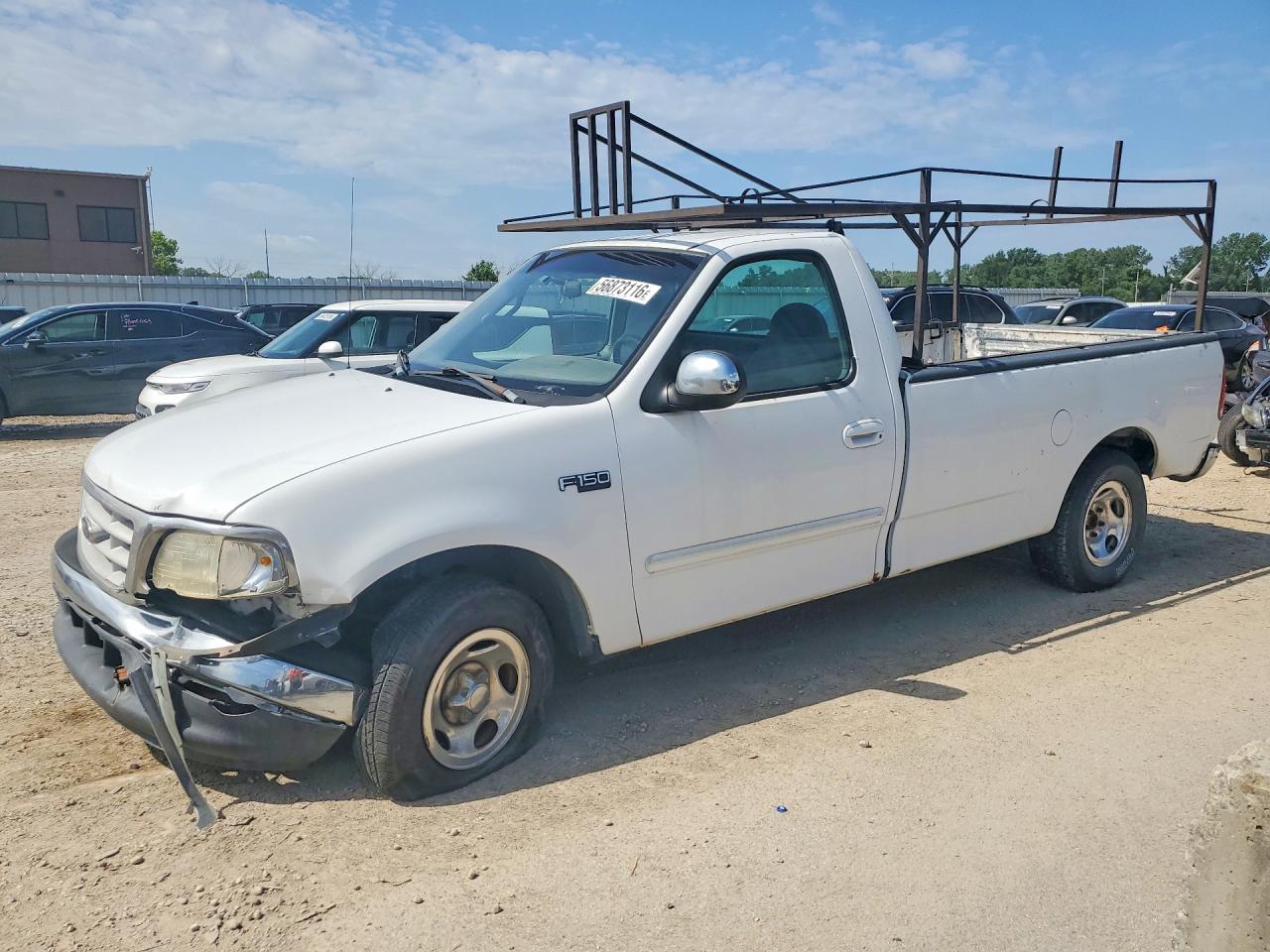 1999 Ford F150 White vin: 1FTZF1726XKA77151