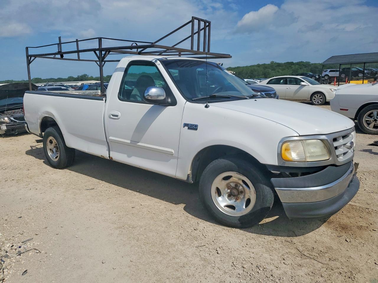 1999 Ford F150 White vin: 1FTZF1726XKA77151