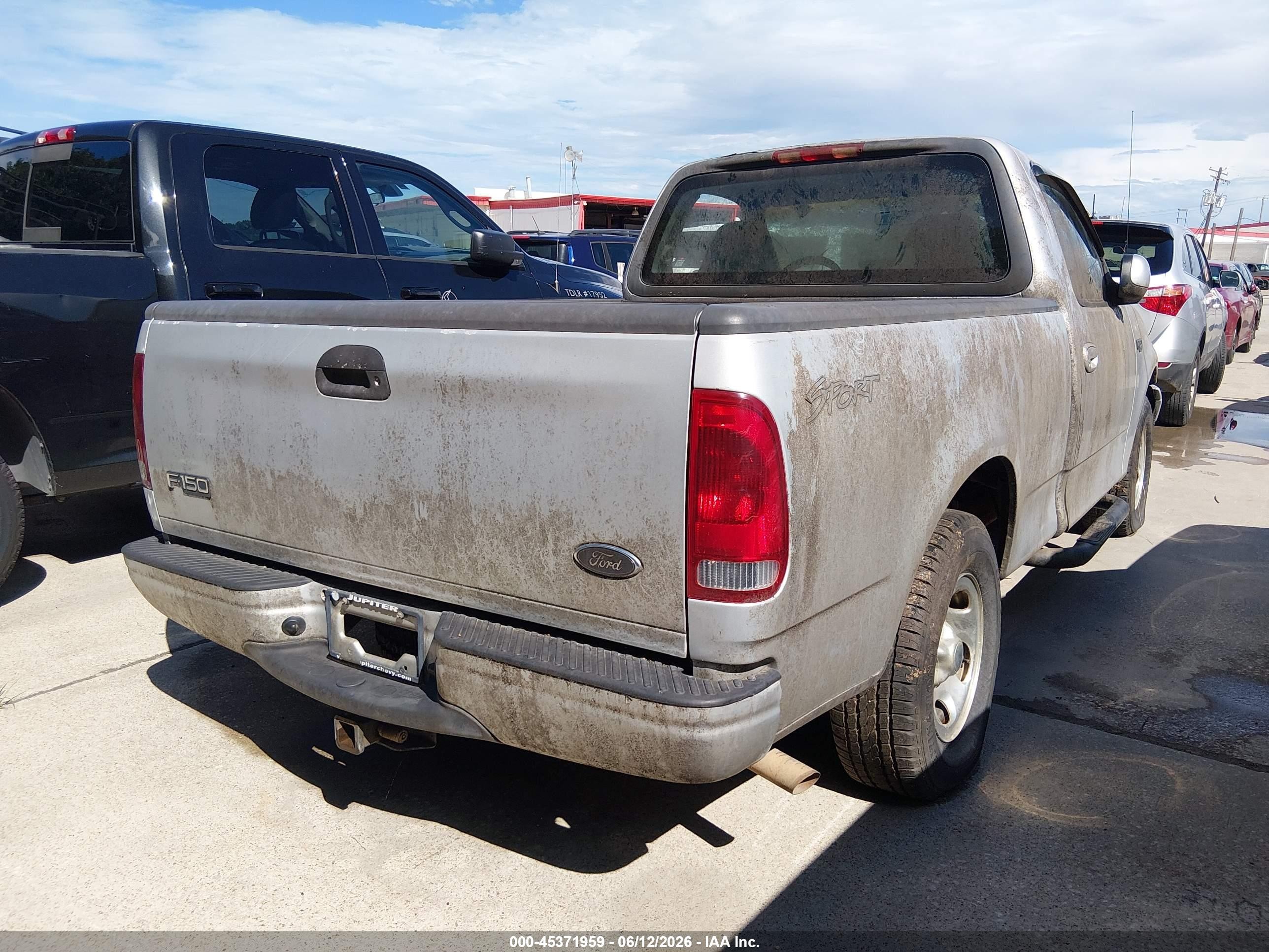 2001 Ford F-150 Xl/xlt Gray vin: 1FTZF17271NC00638