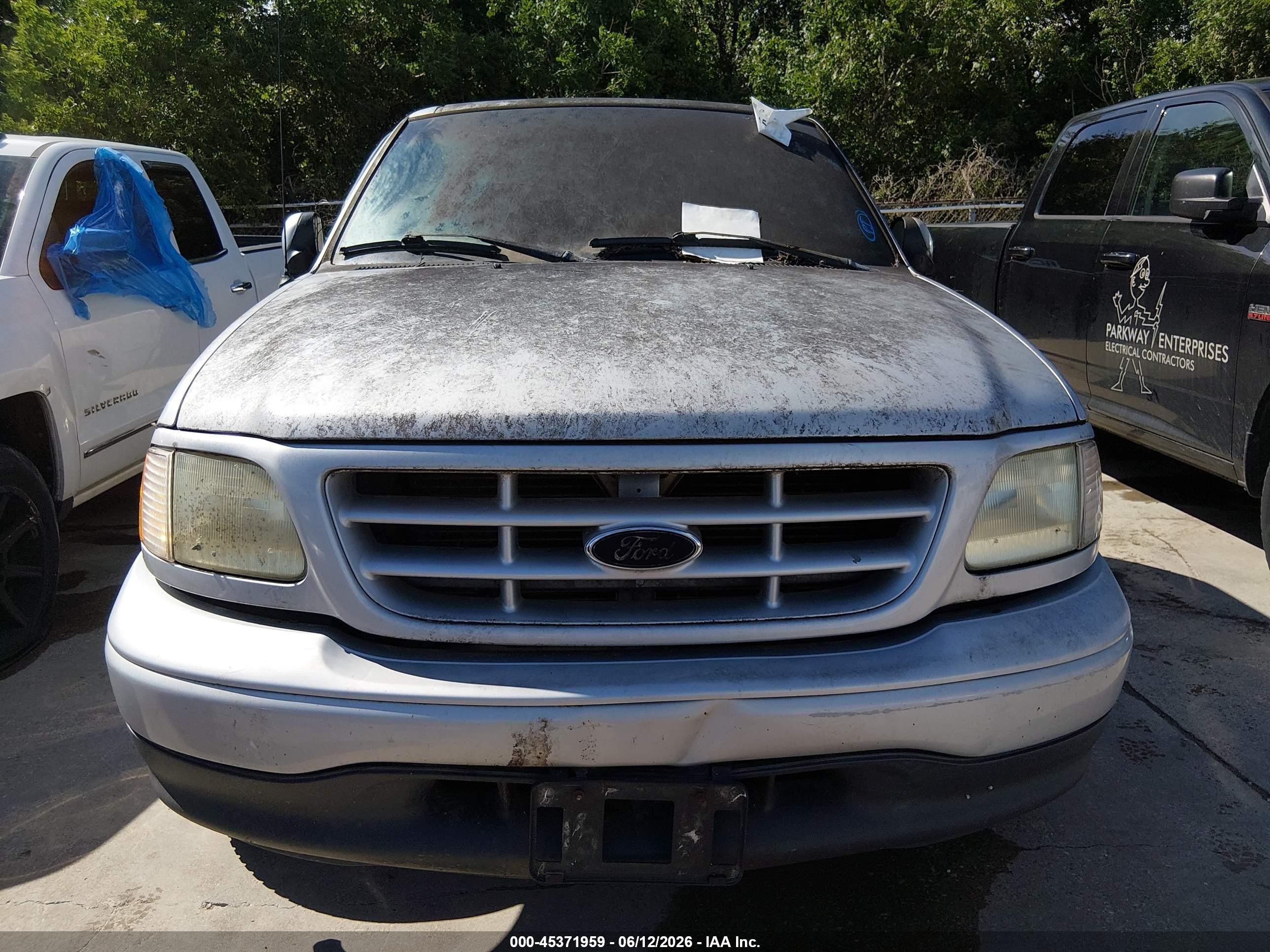 2001 Ford F-150 Xl/xlt Gray vin: 1FTZF17271NC00638