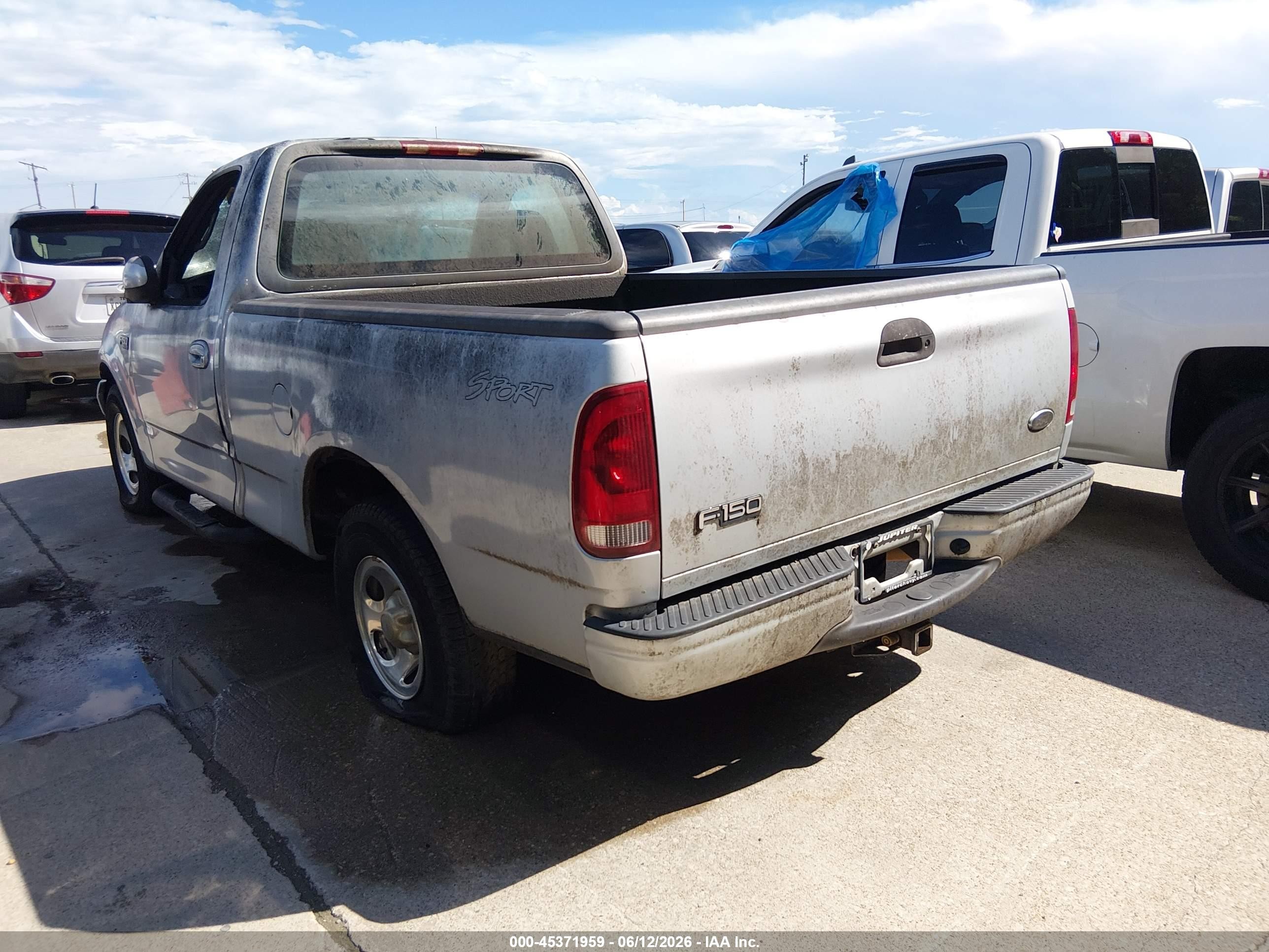 2001 Ford F-150 Xl/xlt Gray vin: 1FTZF17271NC00638