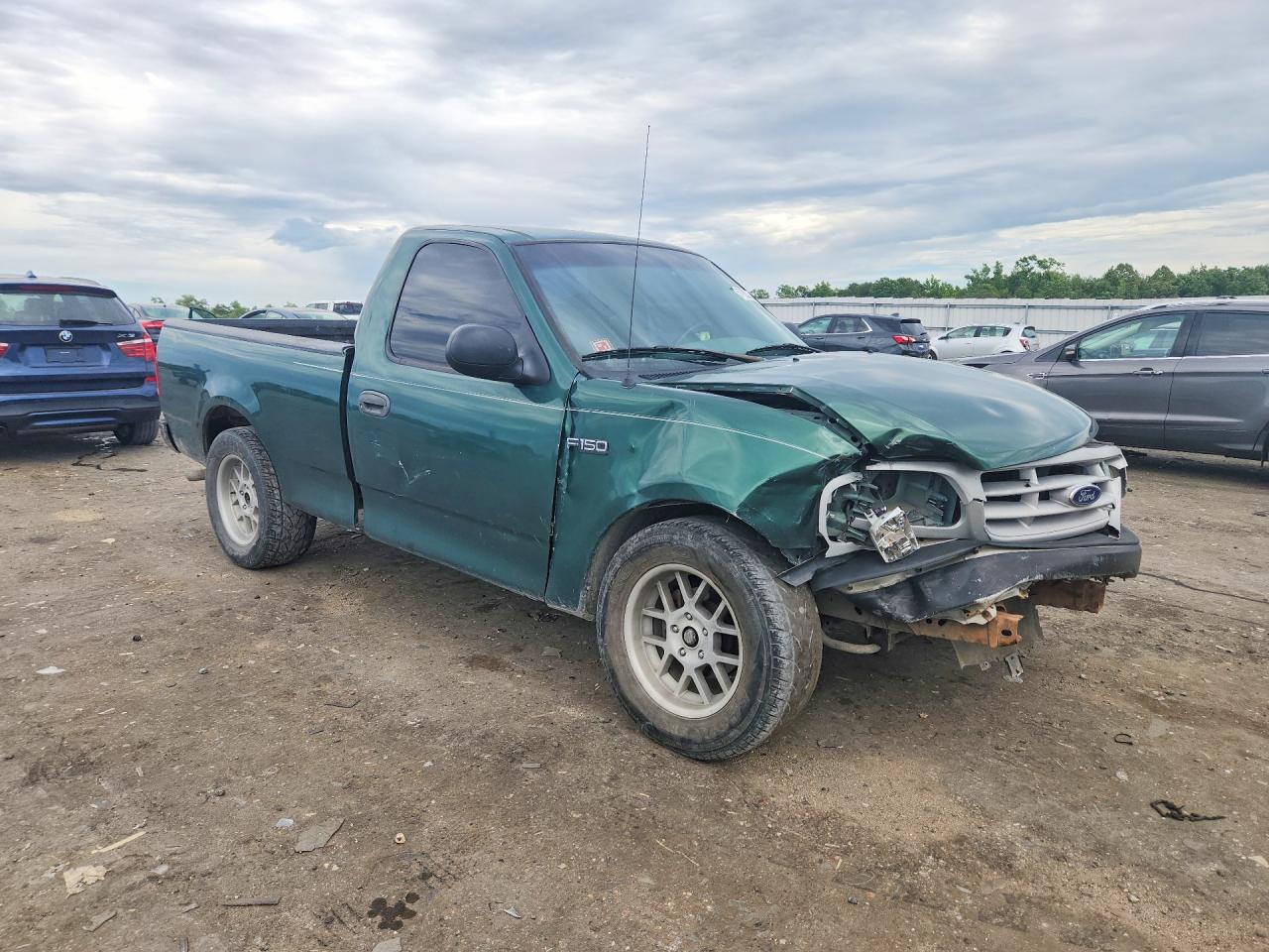 1999 Ford F150 Зеленый vin: 1FTZF1727XNB93277