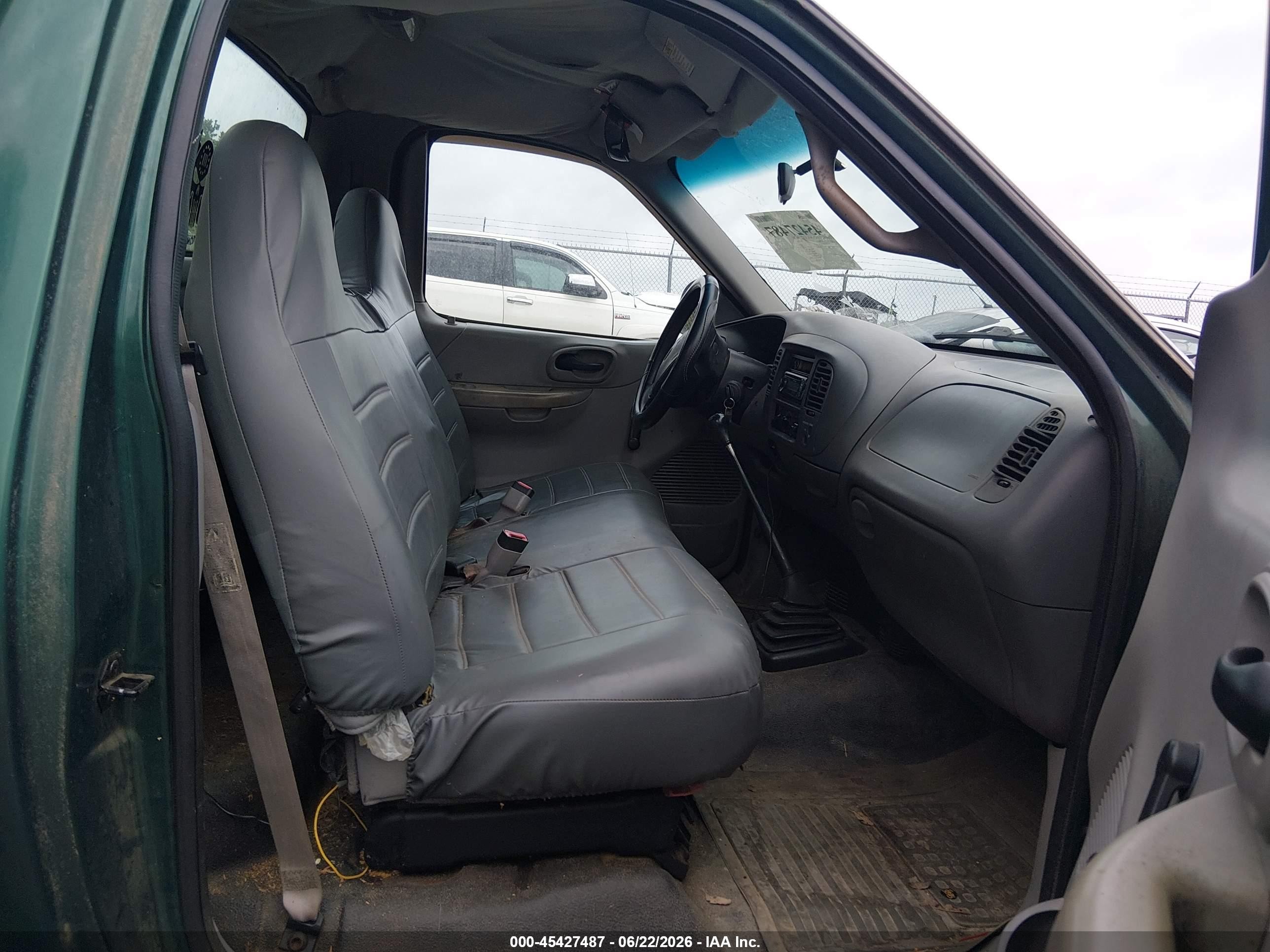 1999 Ford F-150 Work Series/xl/xlt Green vin: 1FTZF1728XKA12219