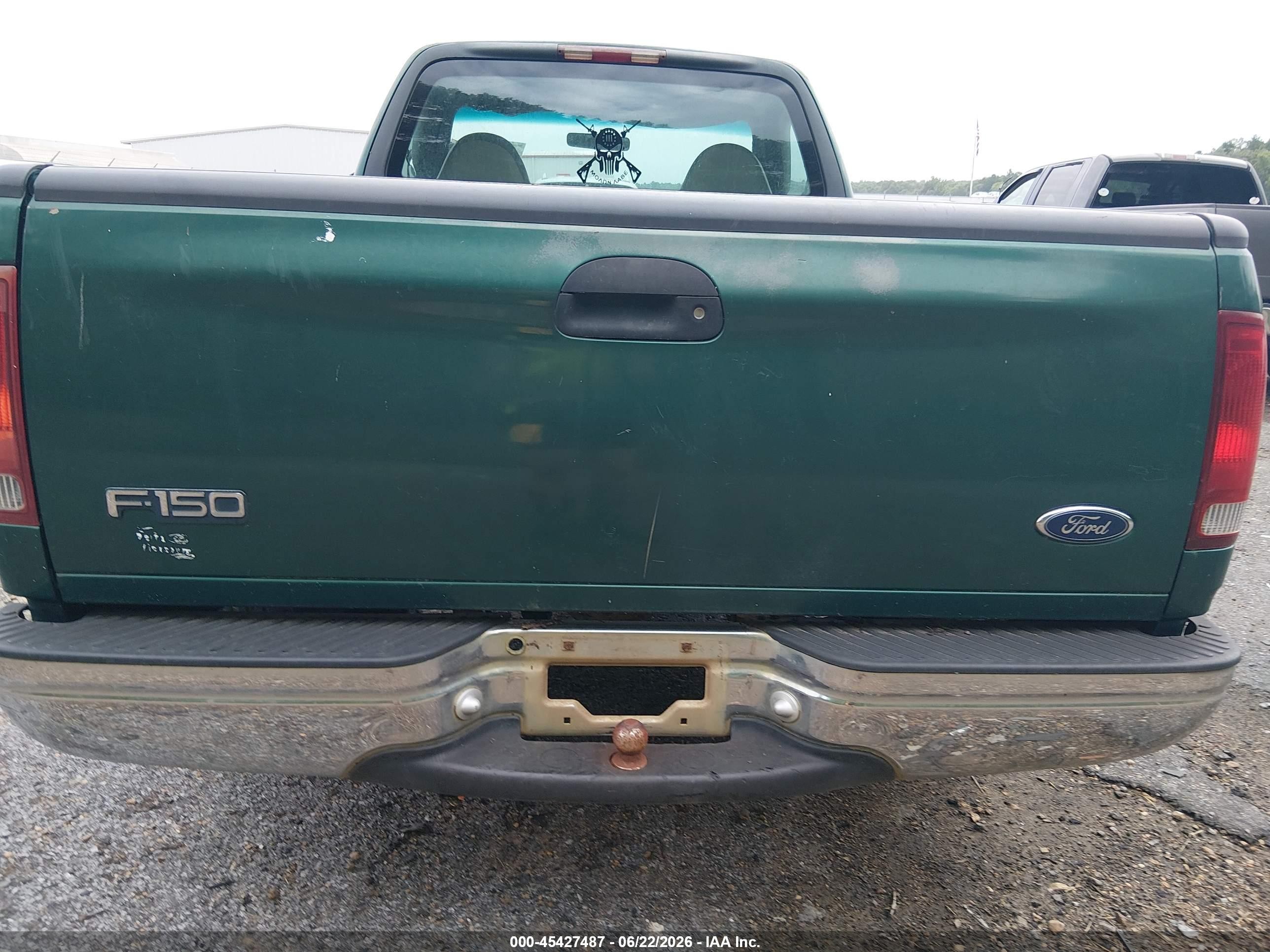 1999 Ford F-150 Work Series/xl/xlt Green vin: 1FTZF1728XKA12219