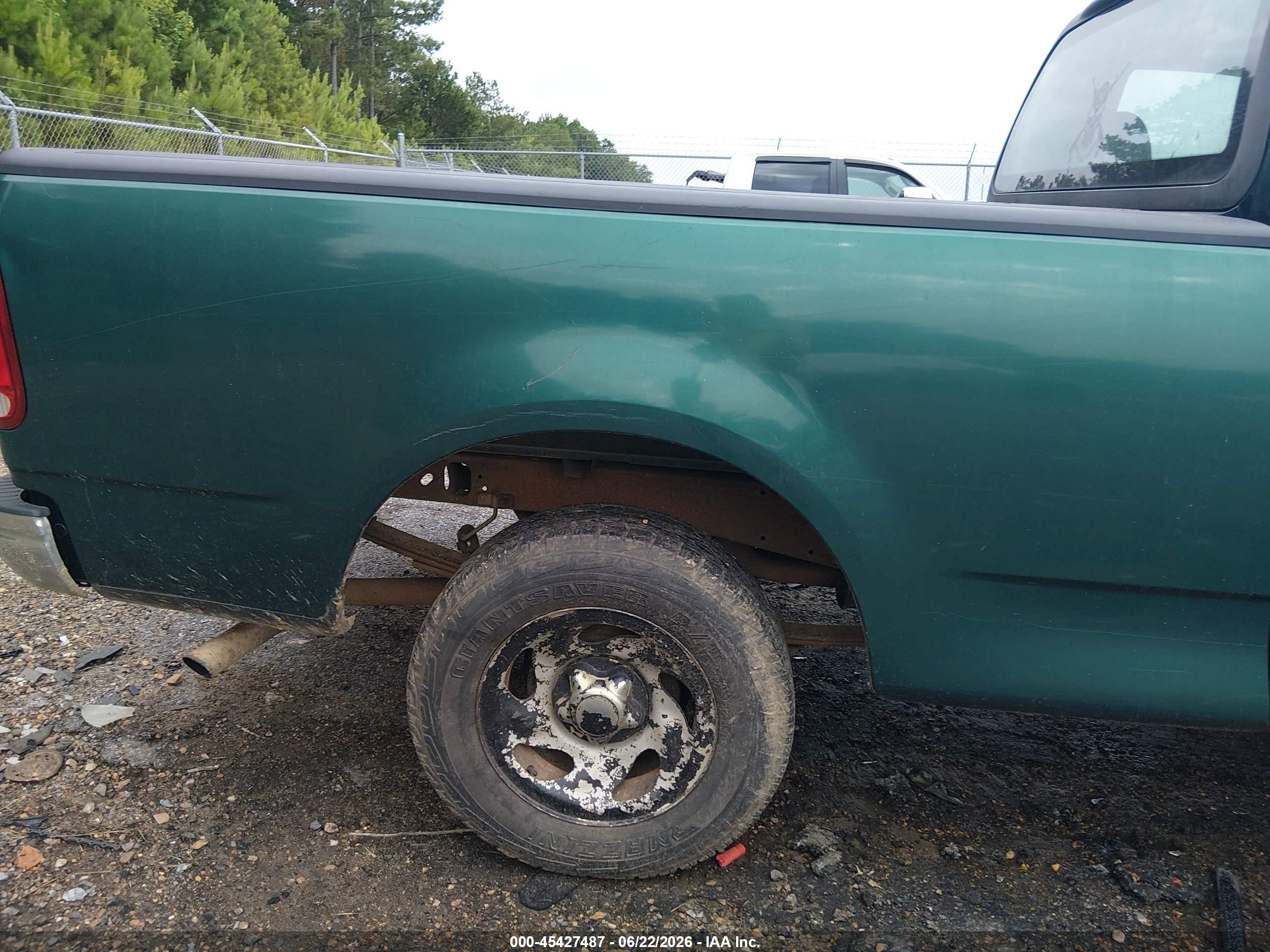 1999 Ford F-150 Work Series/xl/xlt Green vin: 1FTZF1728XKA12219