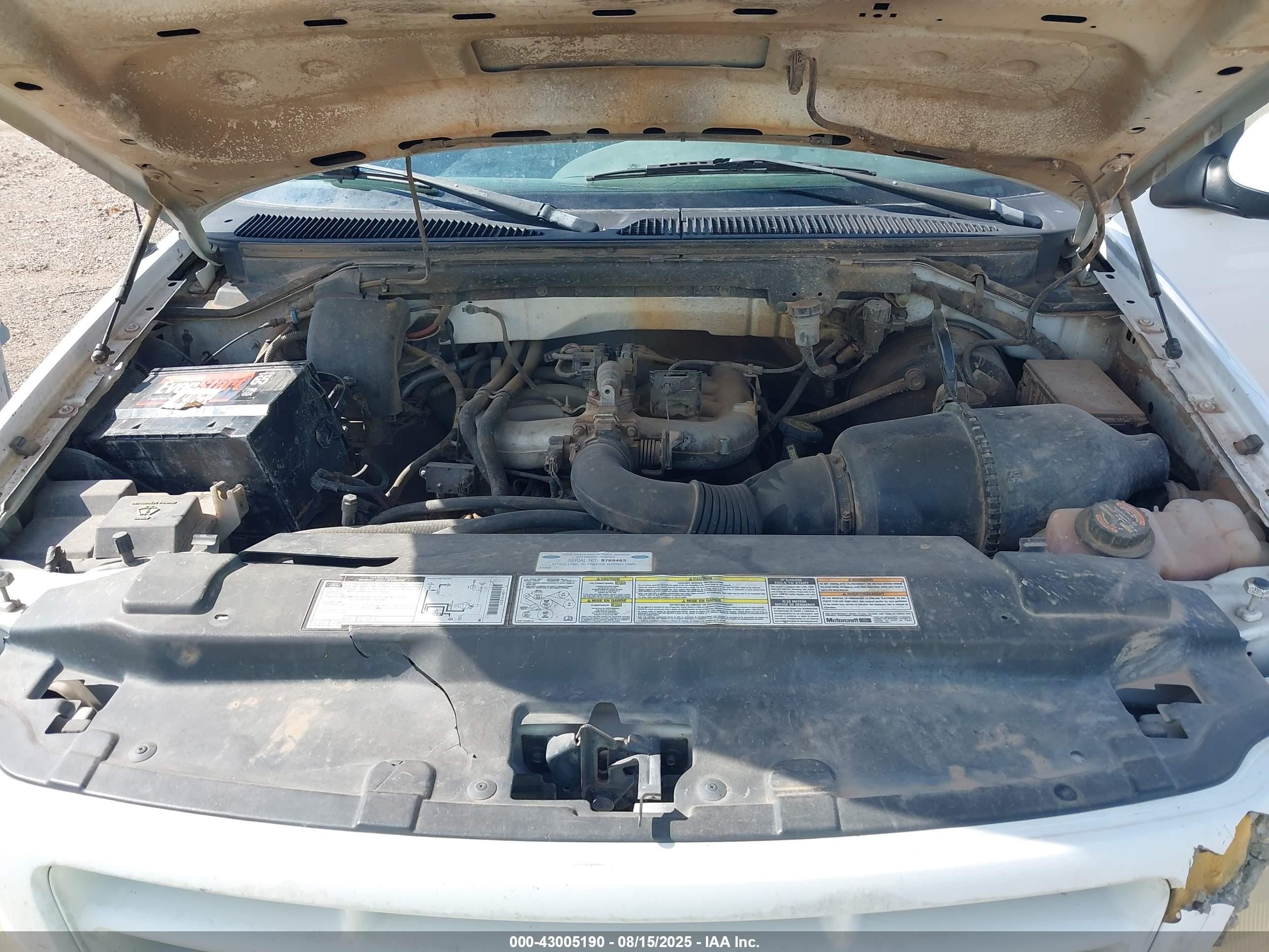 1999 Ford F-150 Work Series/xl/xlt White vin: 1FTZF1728XKB42839