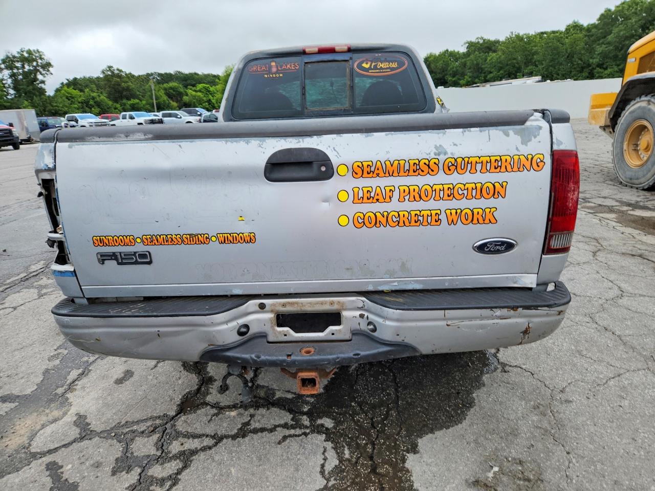 2000 Ford F150 Silver vin: 1FTZF1728YNC26482