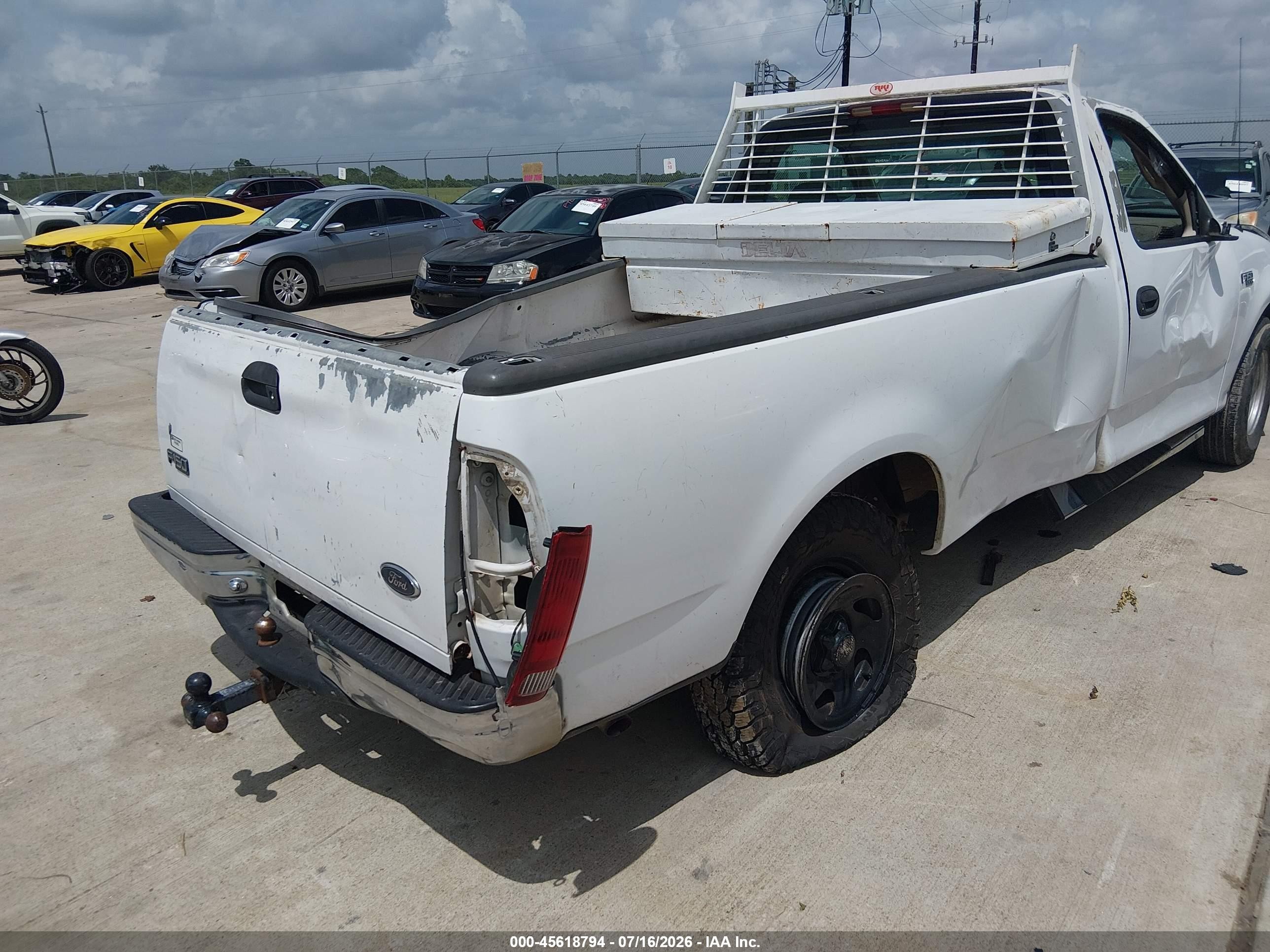 2001 Ford F-150 Xl/xlt White vin: 1FTZF17291KF81362