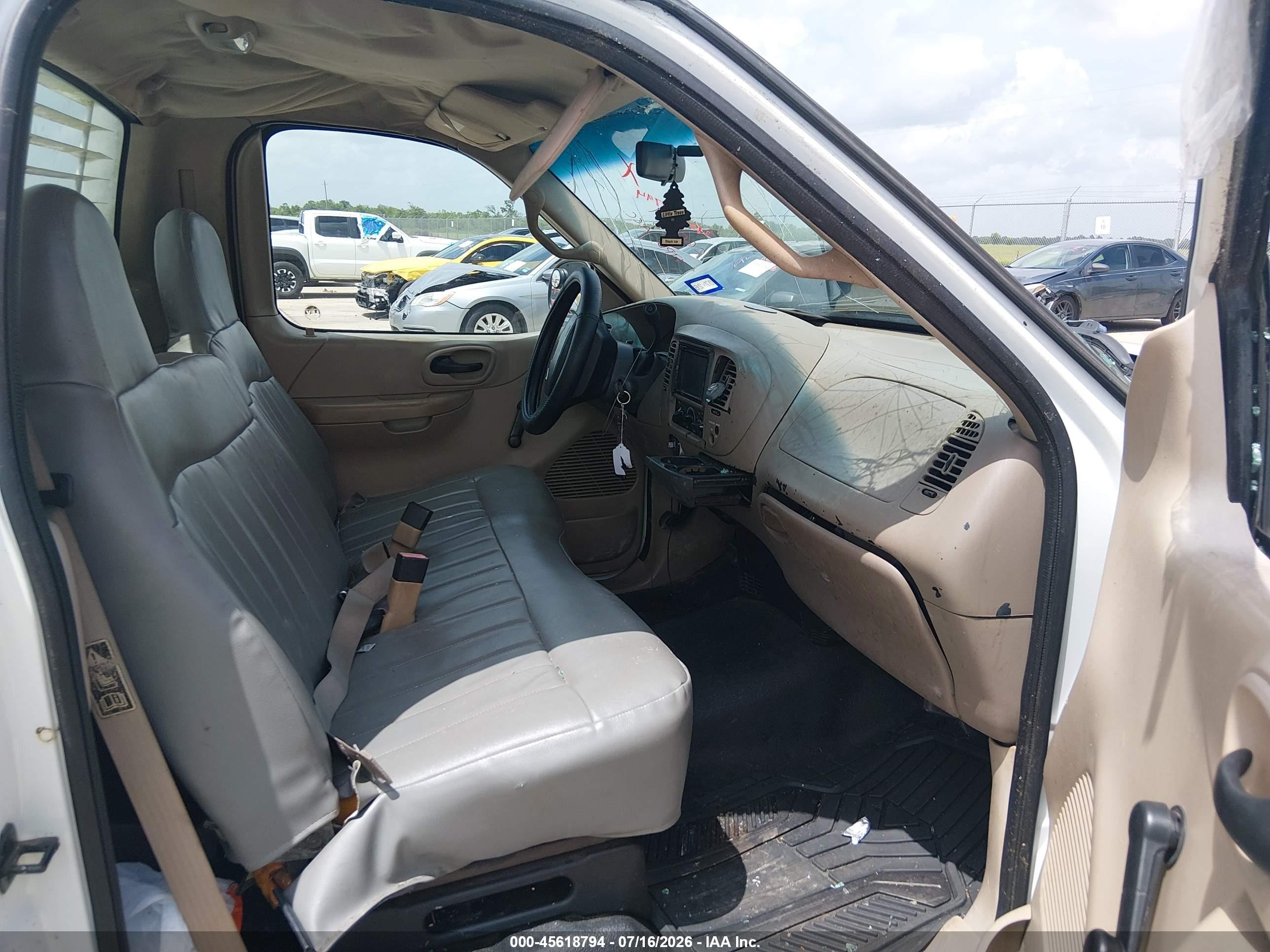 2001 Ford F-150 Xl/xlt White vin: 1FTZF17291KF81362