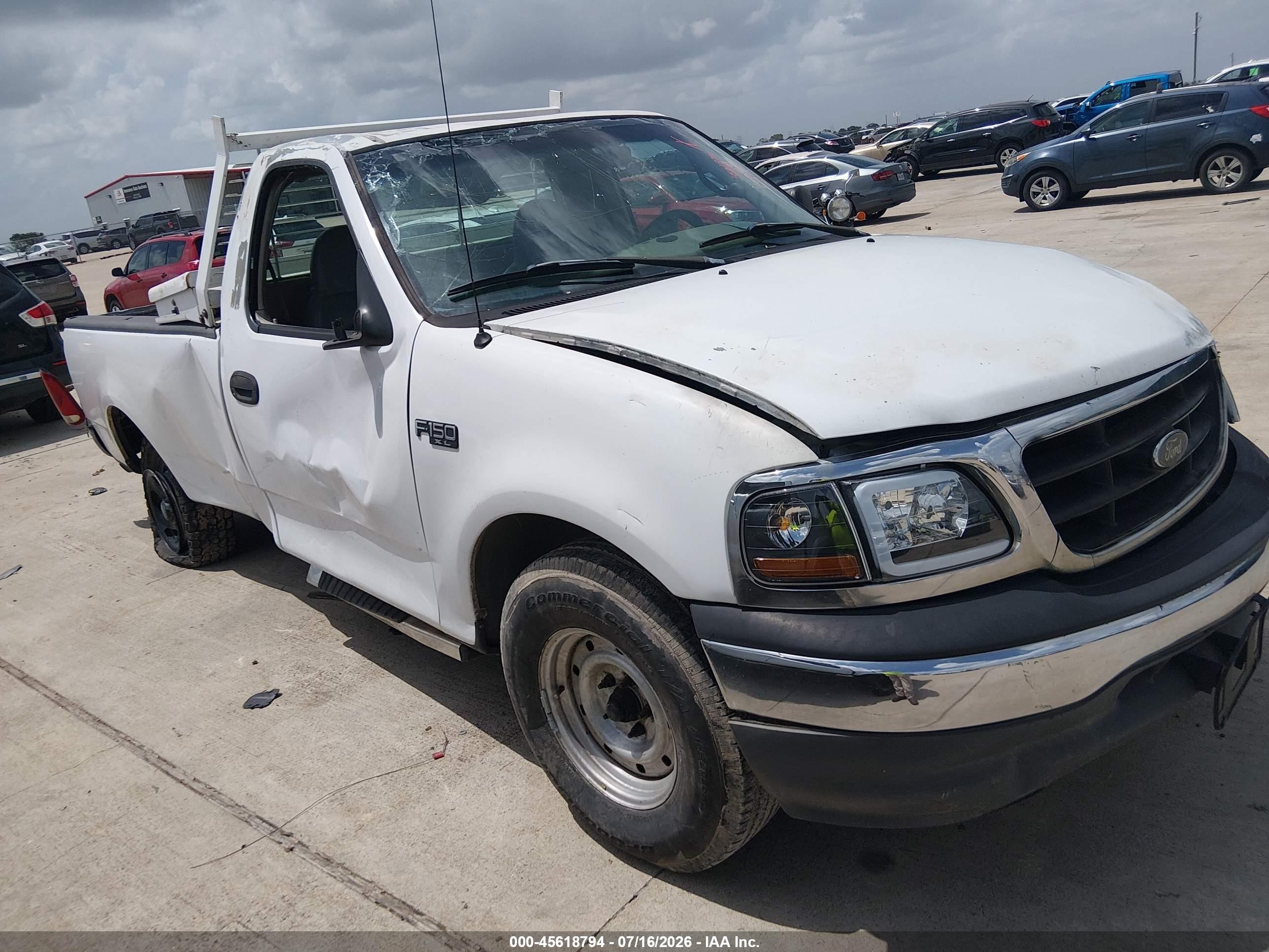 2001 Ford F-150 Xl/xlt White vin: 1FTZF17291KF81362