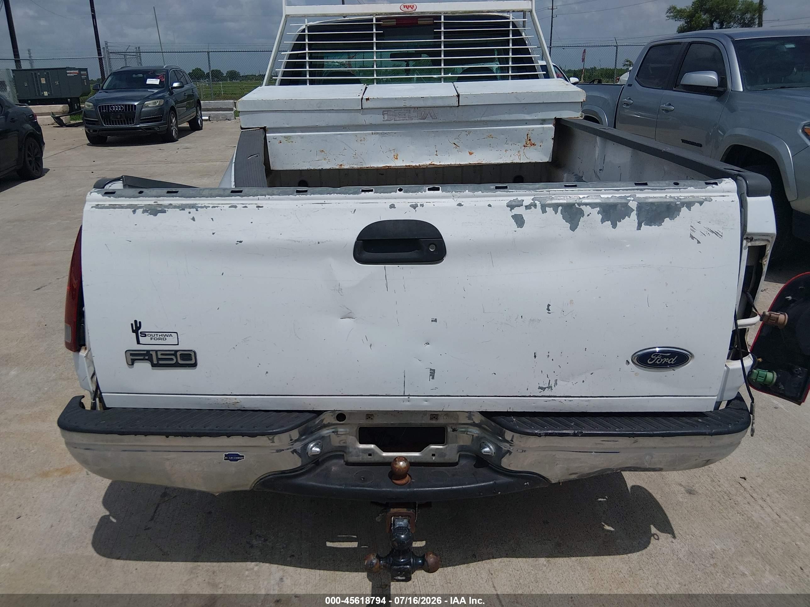 2001 Ford F-150 Xl/xlt White vin: 1FTZF17291KF81362