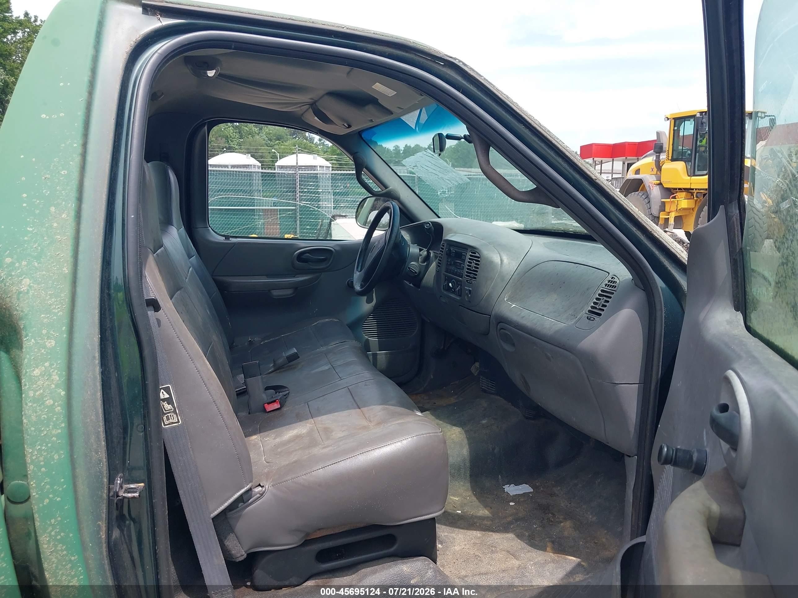 2001 Ford F-150 Xl/xlt Green vin: 1FTZF17291NA58812