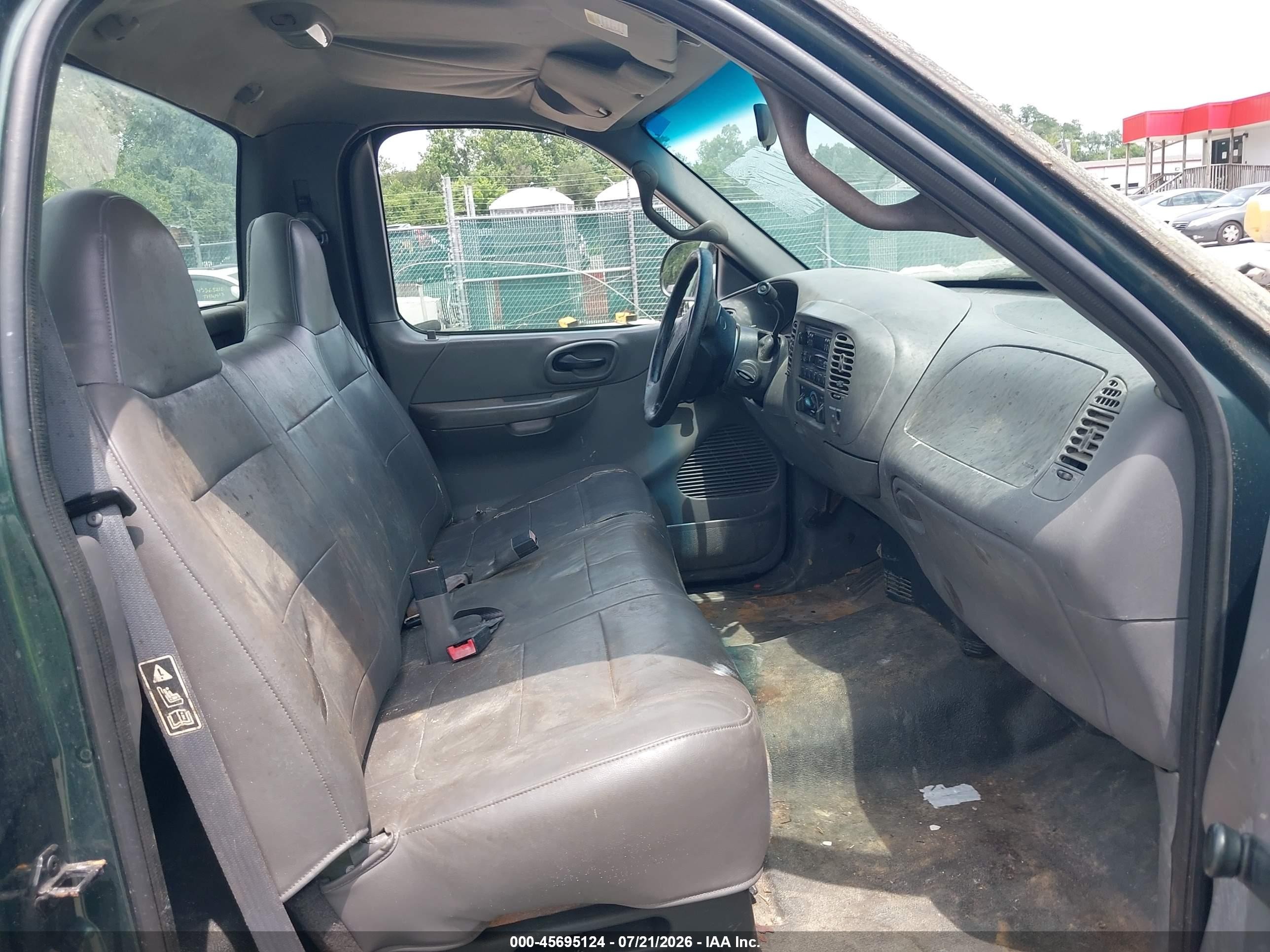2001 Ford F-150 Xl/xlt Green vin: 1FTZF17291NA58812