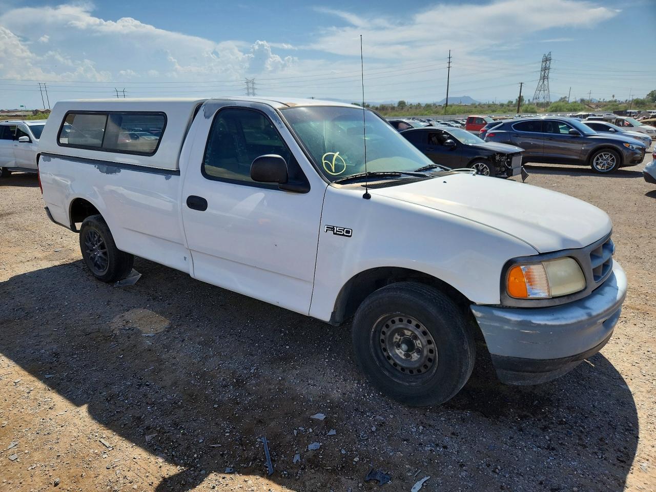 1998 Ford F150 White vin: 1FTZF1729WKA68426