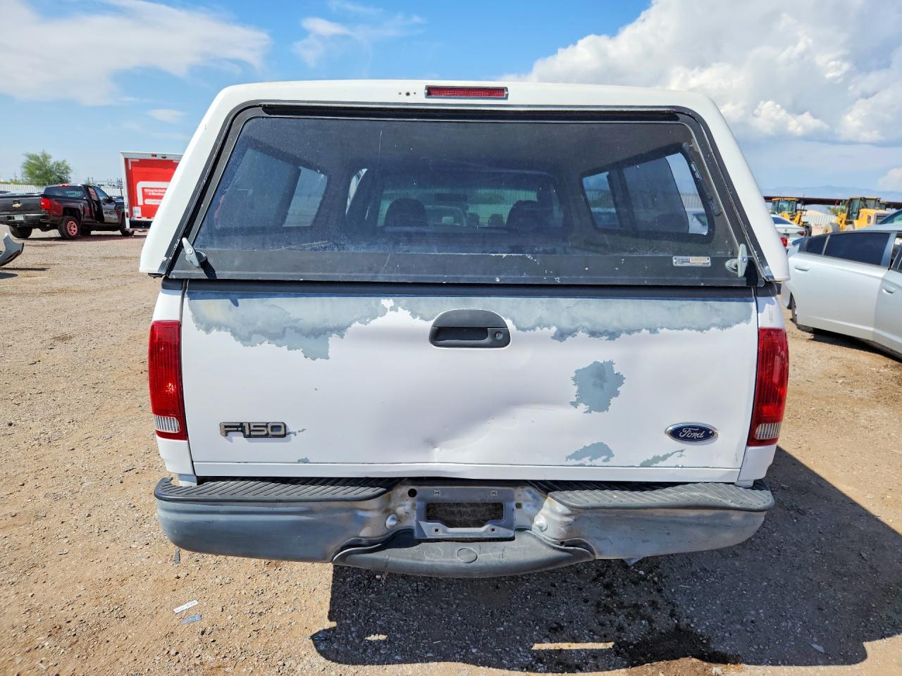 1998 Ford F150 White vin: 1FTZF1729WKA68426