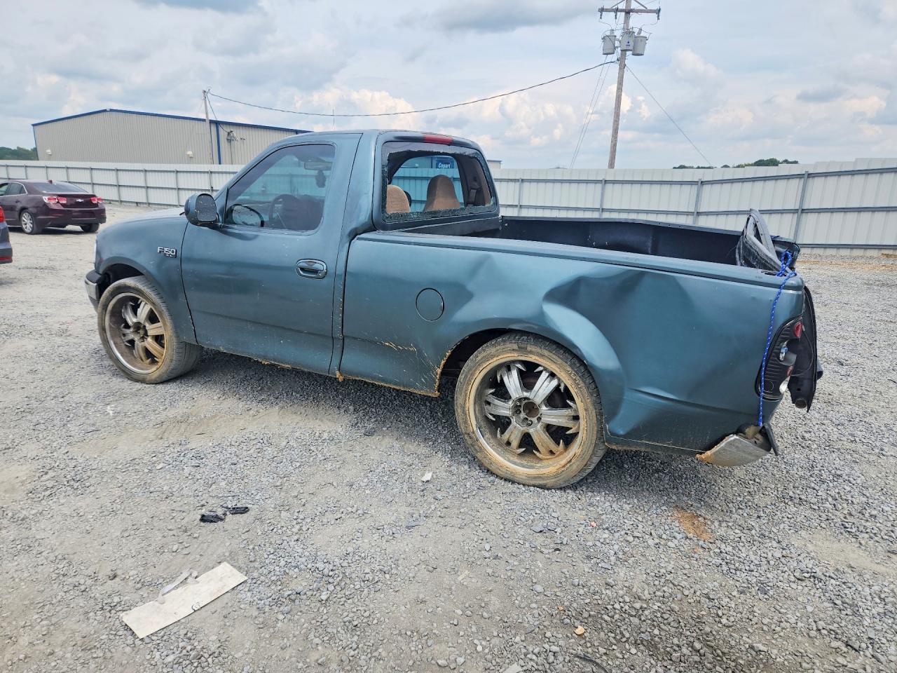 1999 Ford F150 Blue vin: 1FTZF1729XNA68877