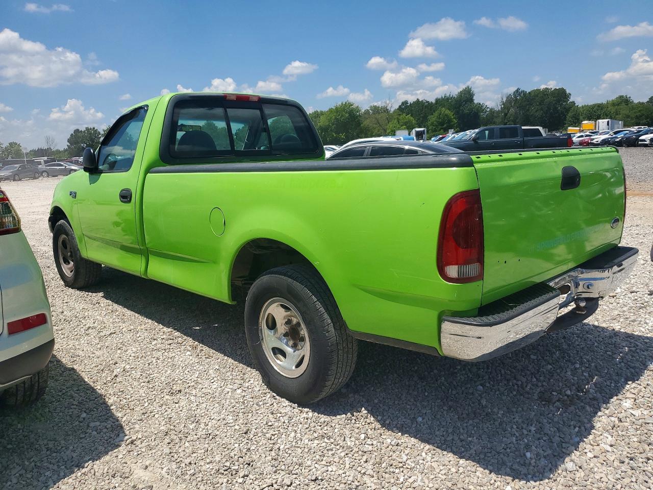 1999 Ford F150 Green vin: 1FTZF1729XNC27249