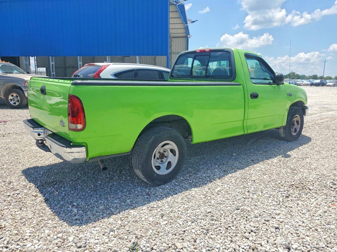 1999 Ford F150 Green vin: 1FTZF1729XNC27249