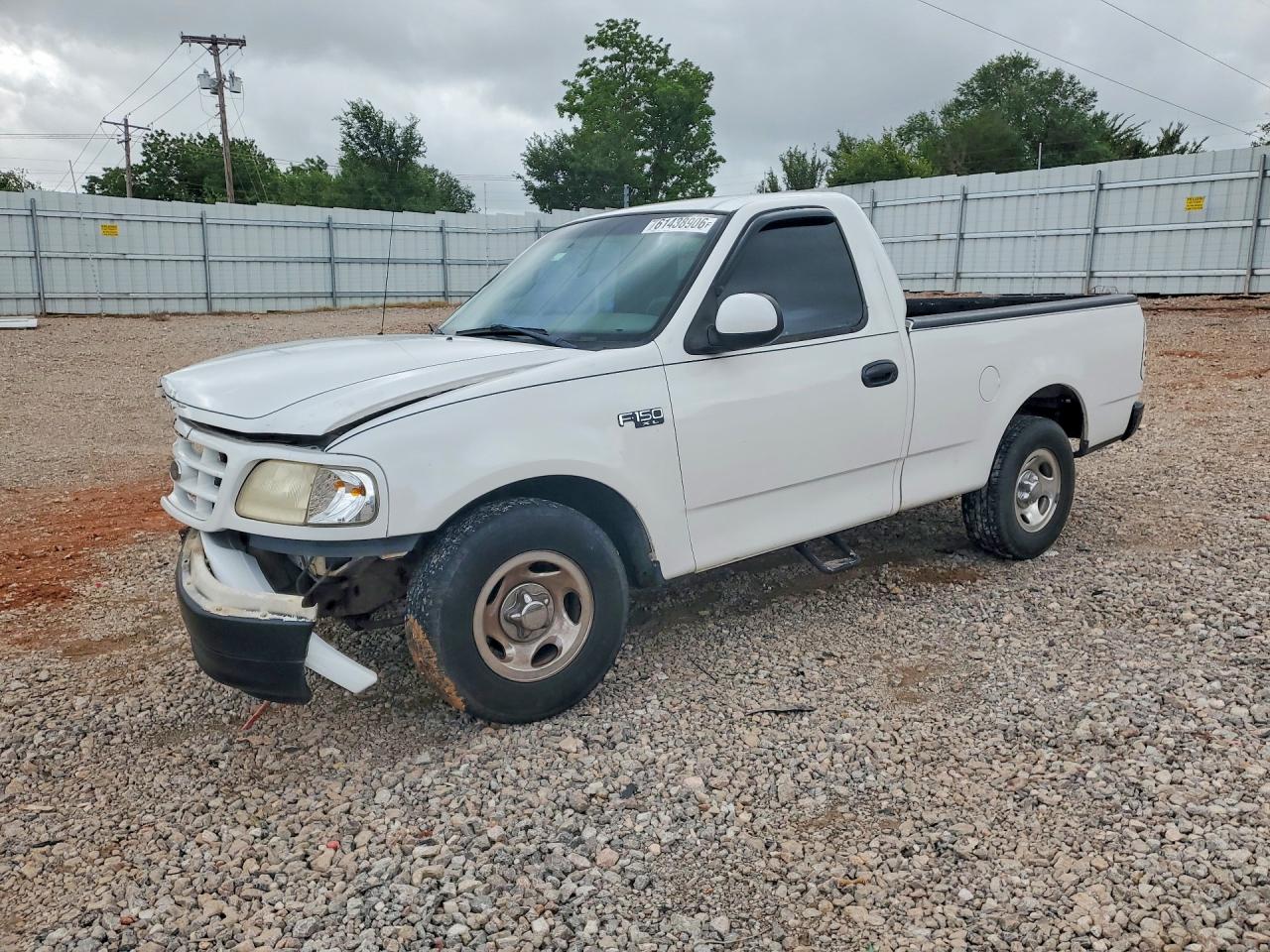 2000 Ford F150 White vin: 1FTZF1729YKA60944