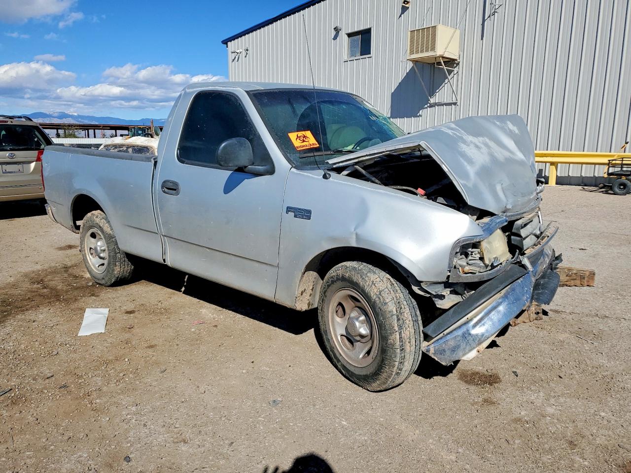 2000 Ford F150 Silver vin: 1FTZF1729YKB26876