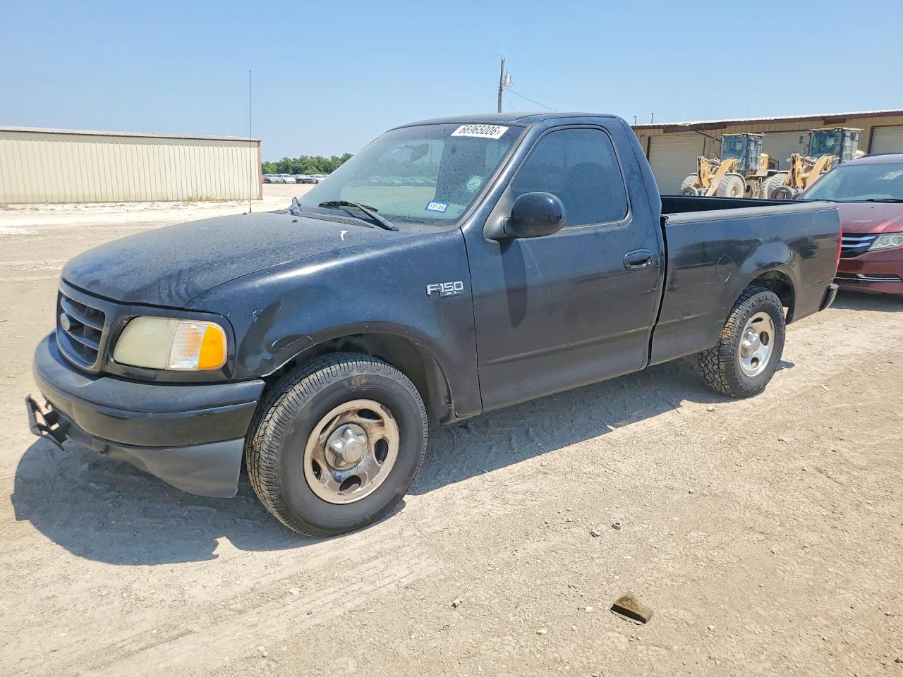 2001 Ford F150 Black vin: 1FTZF172X1KA07207