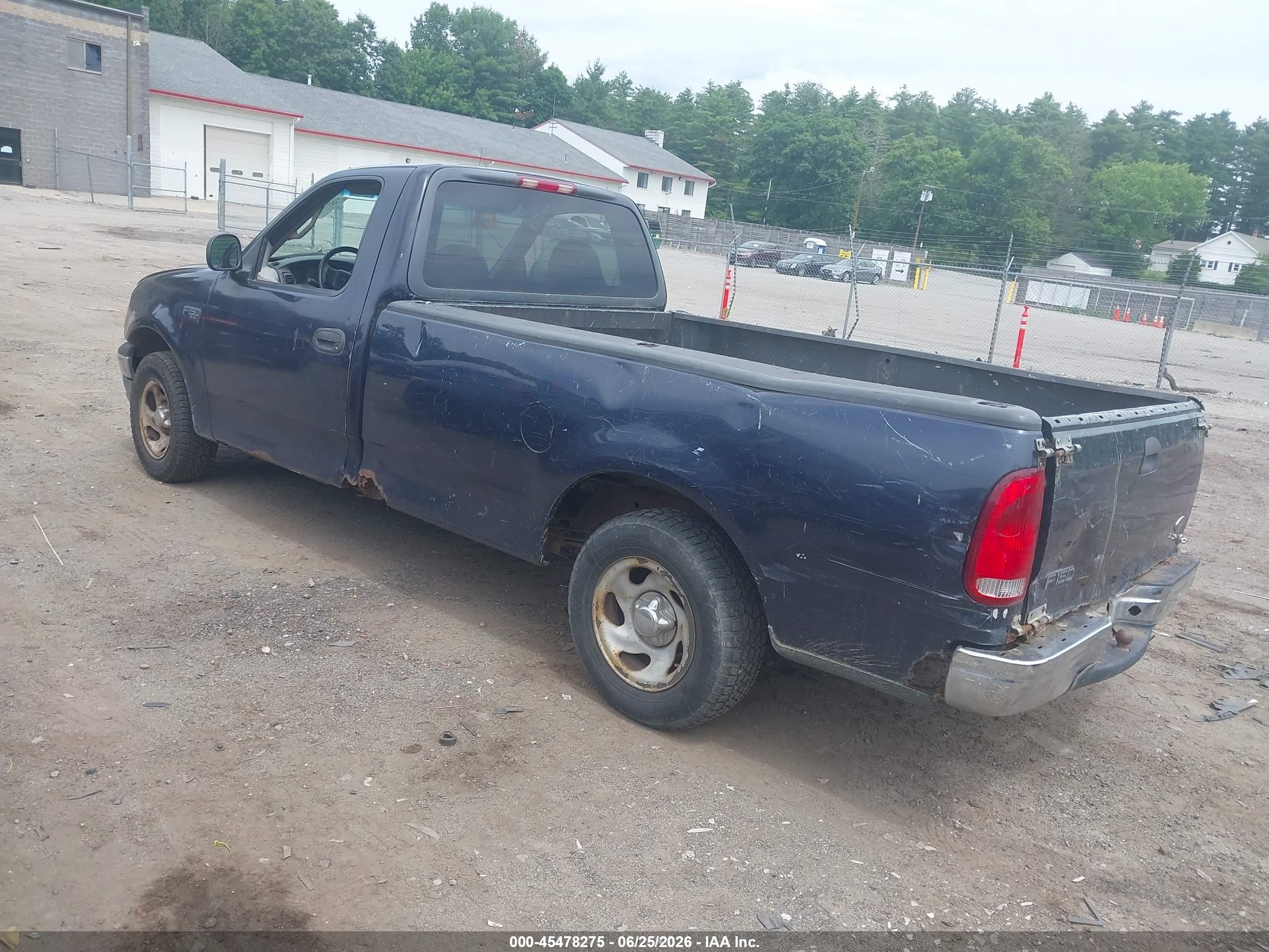 2001 Ford F-150 Xl/xlt Blue vin: 1FTZF172X1NA24474
